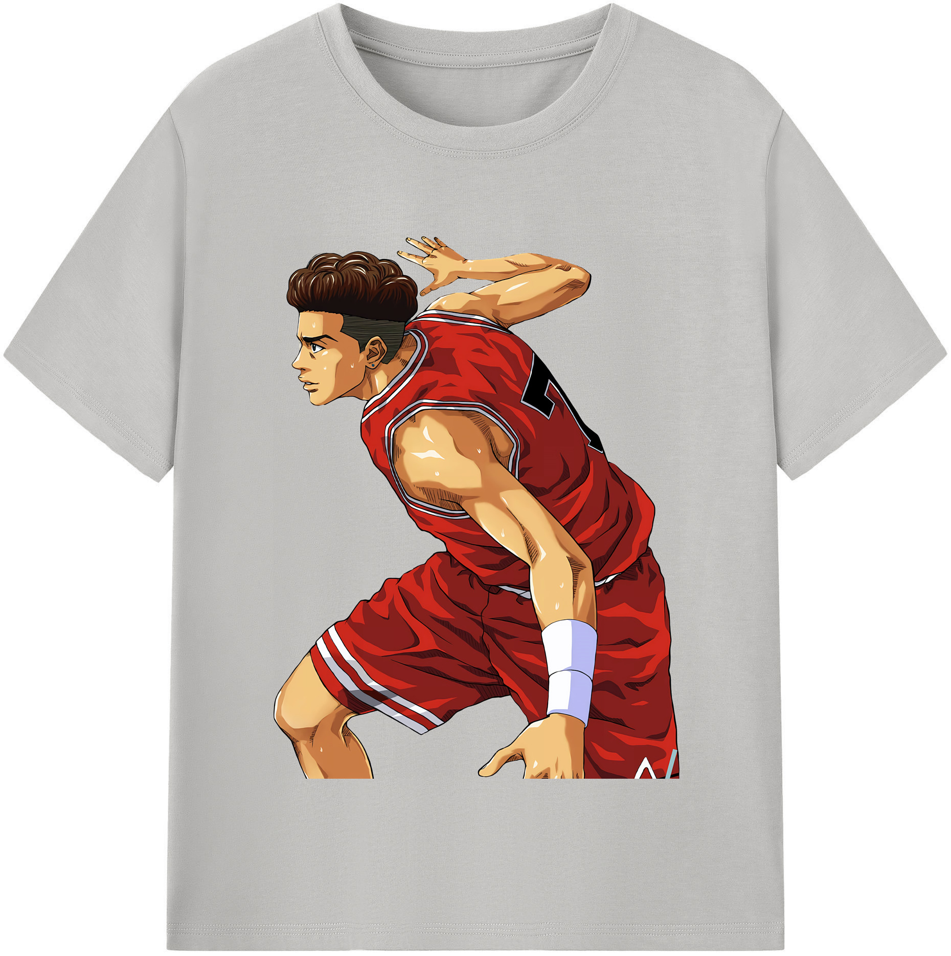 （画像用） SLAM DUNK／スラムダンク 綿100％半袖Tシャツ（フロントプリント）