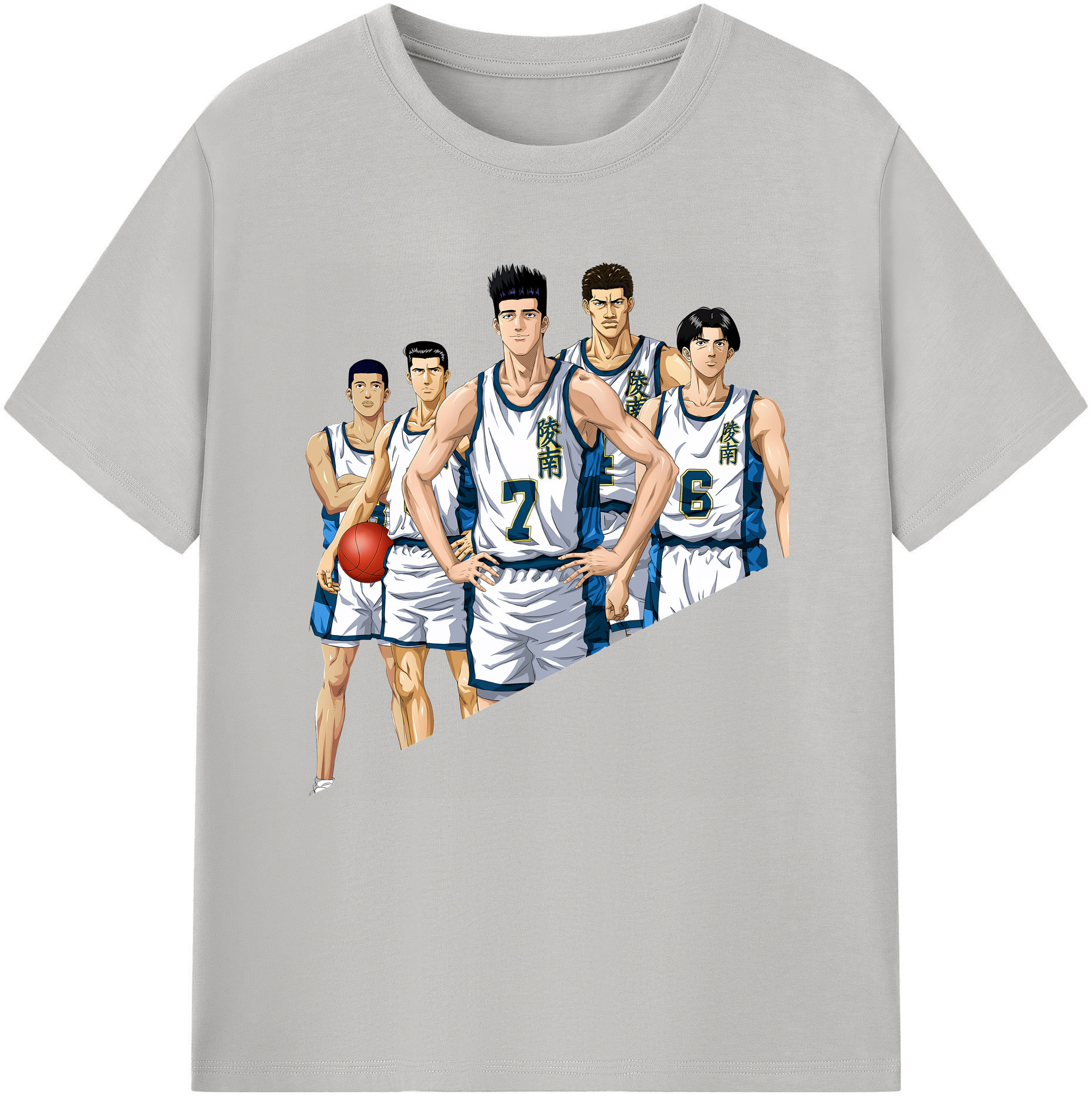 （画像用） SLAM DUNK／スラムダンク 綿100％半袖Tシャツ（フロントプリント）