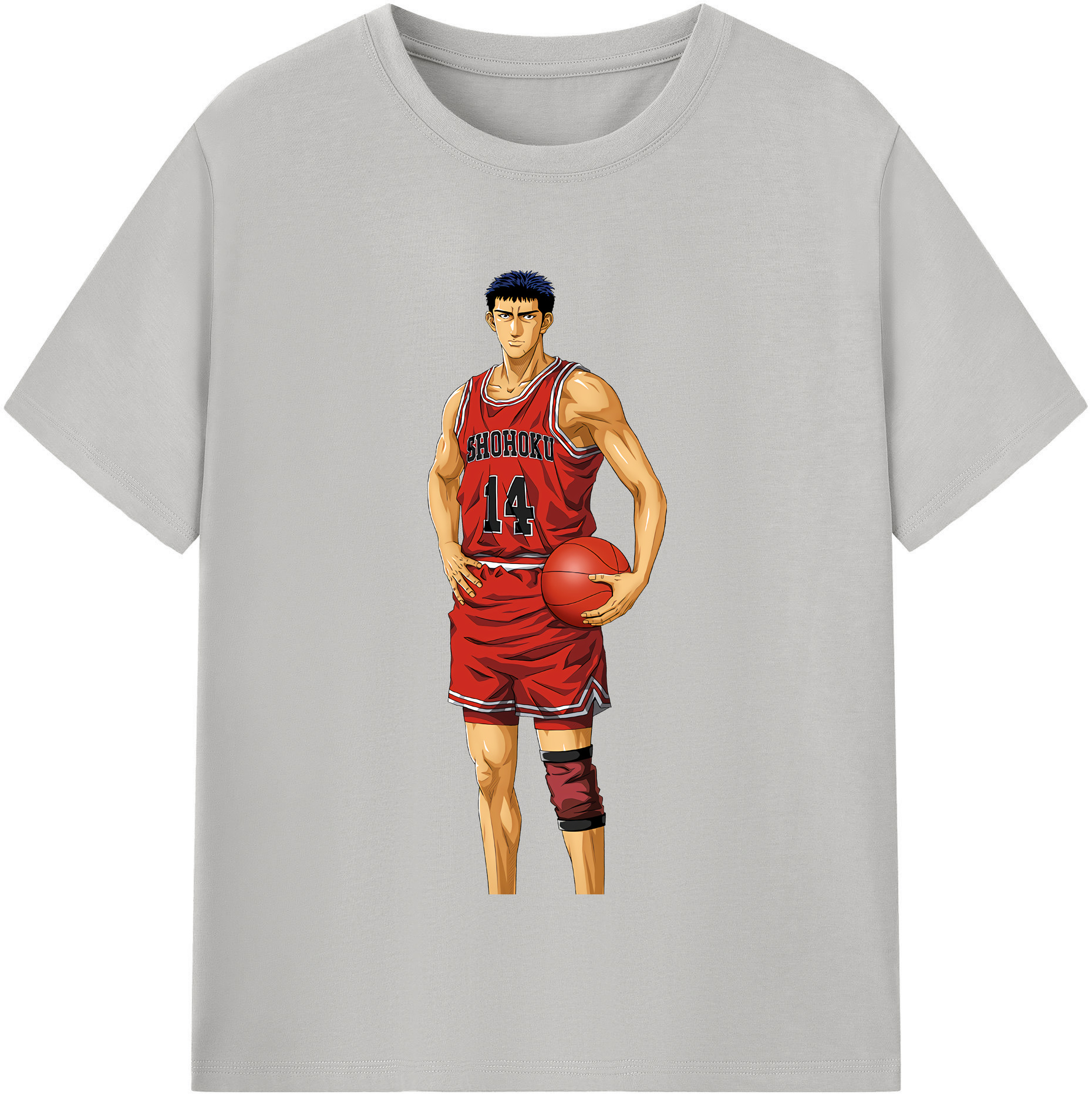 SLAM DUNK／スラムダンク 綿100％半袖Tシャツ（フロントプリント）
