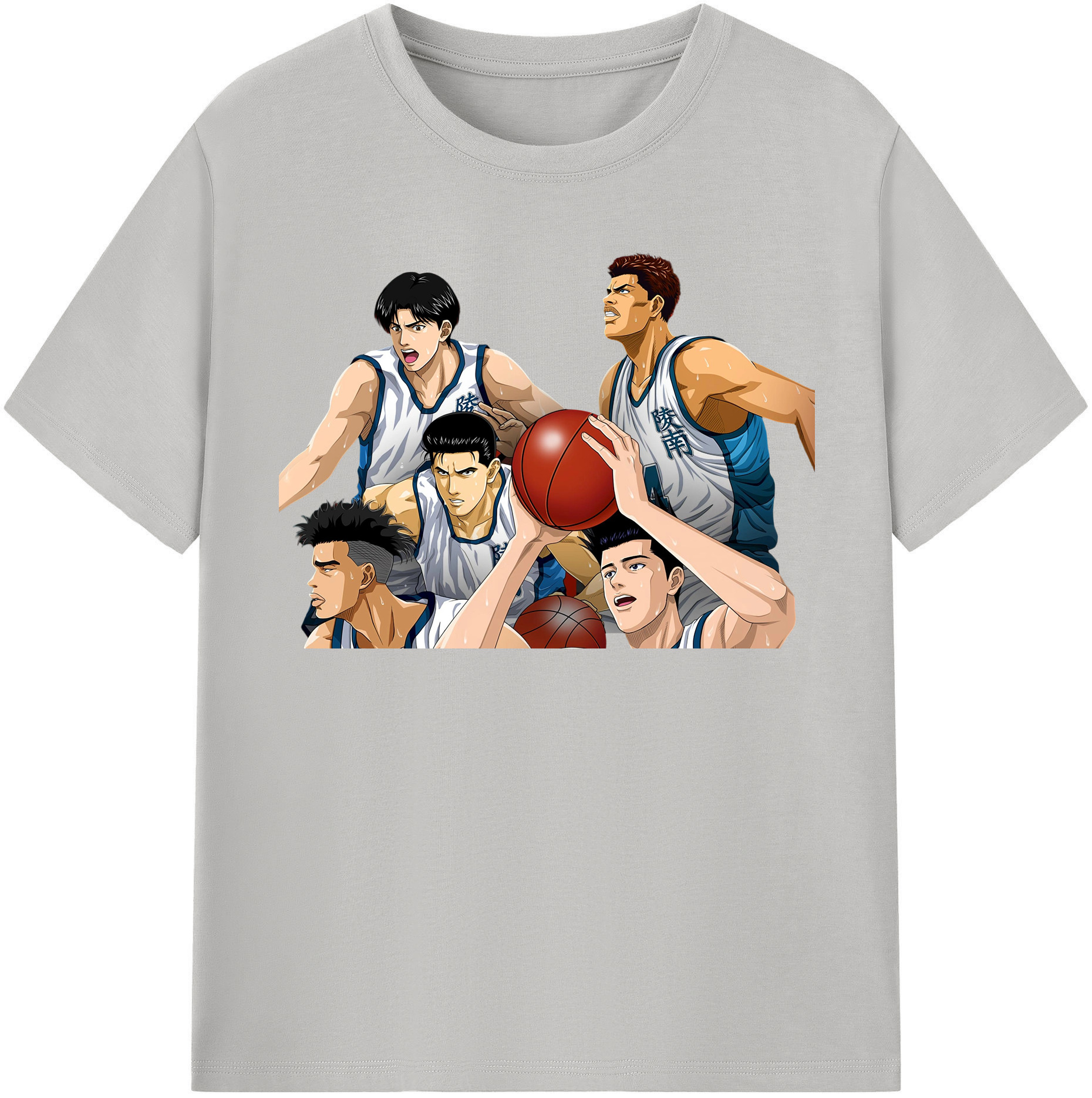 （画像用） SLAM DUNK／スラムダンク 綿100％半袖Tシャツ（フロントプリント）