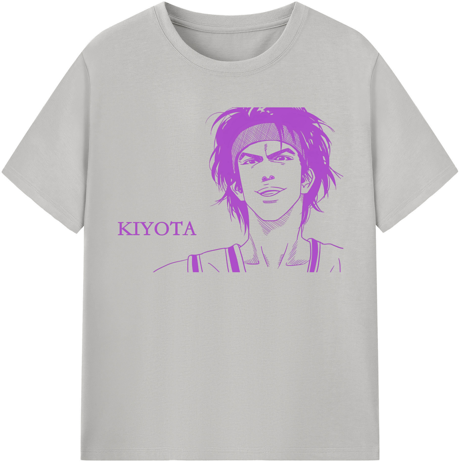 SLAM DUNK／スラムダンク 綿100％半袖Tシャツ（フロントプリント）