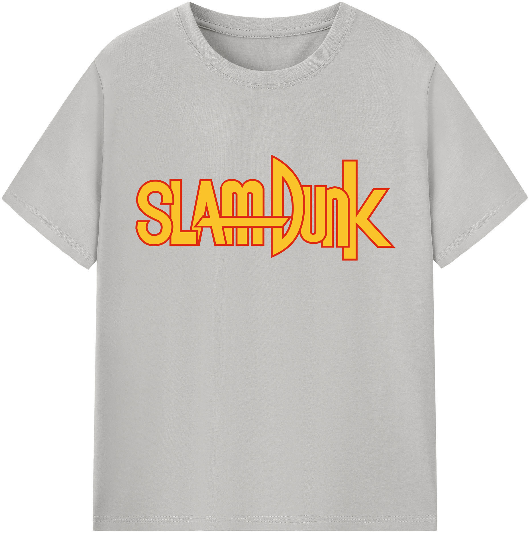 SLAM DUNK／スラムダンク 綿100％半袖Tシャツ（フロントプリント）