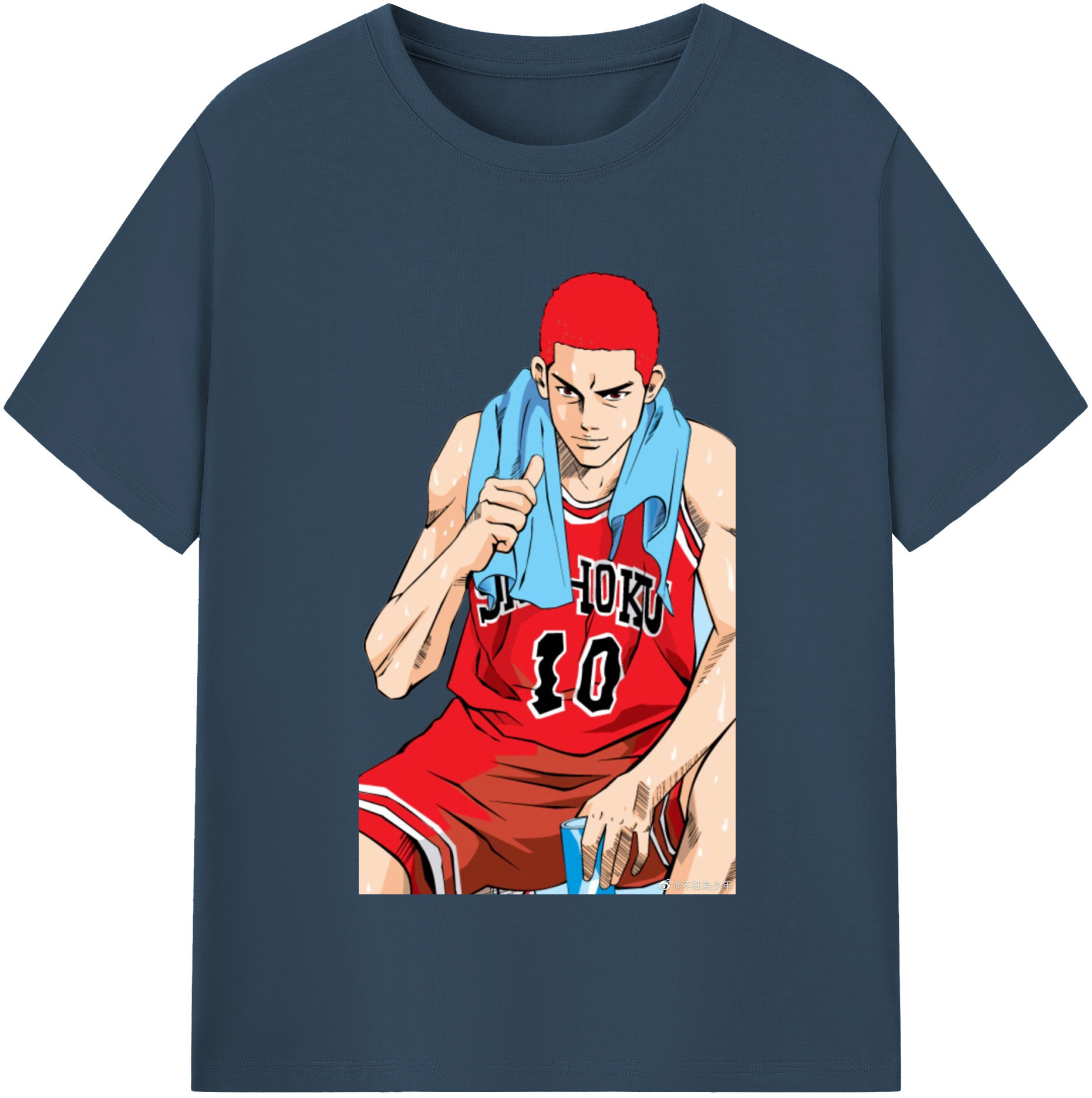 （画像用） SLAM DUNK／スラムダンク 綿100％半袖Tシャツ（フロントプリント）