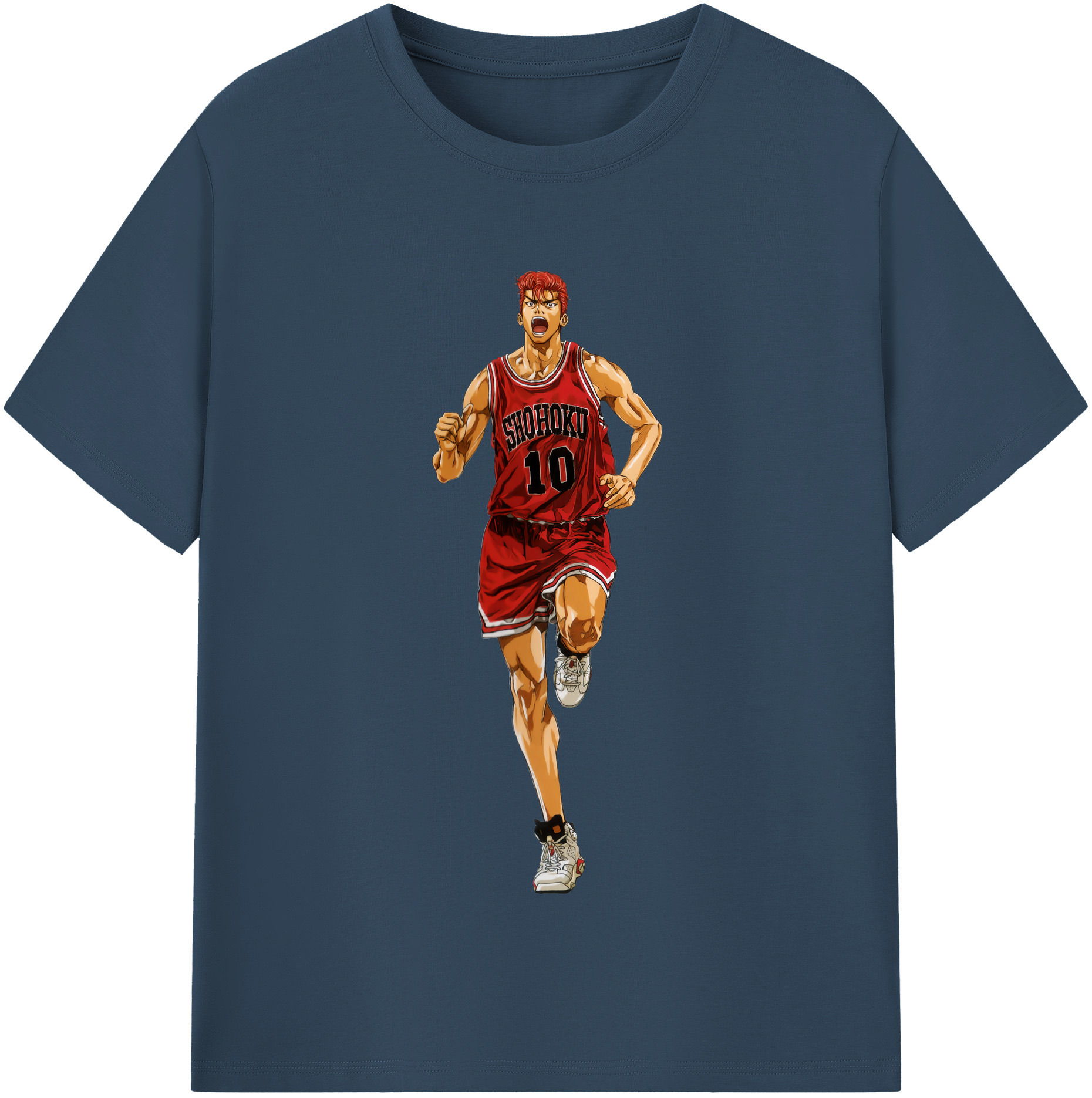 （画像用） SLAM DUNK／スラムダンク 綿100％半袖Tシャツ（フロントプリント）