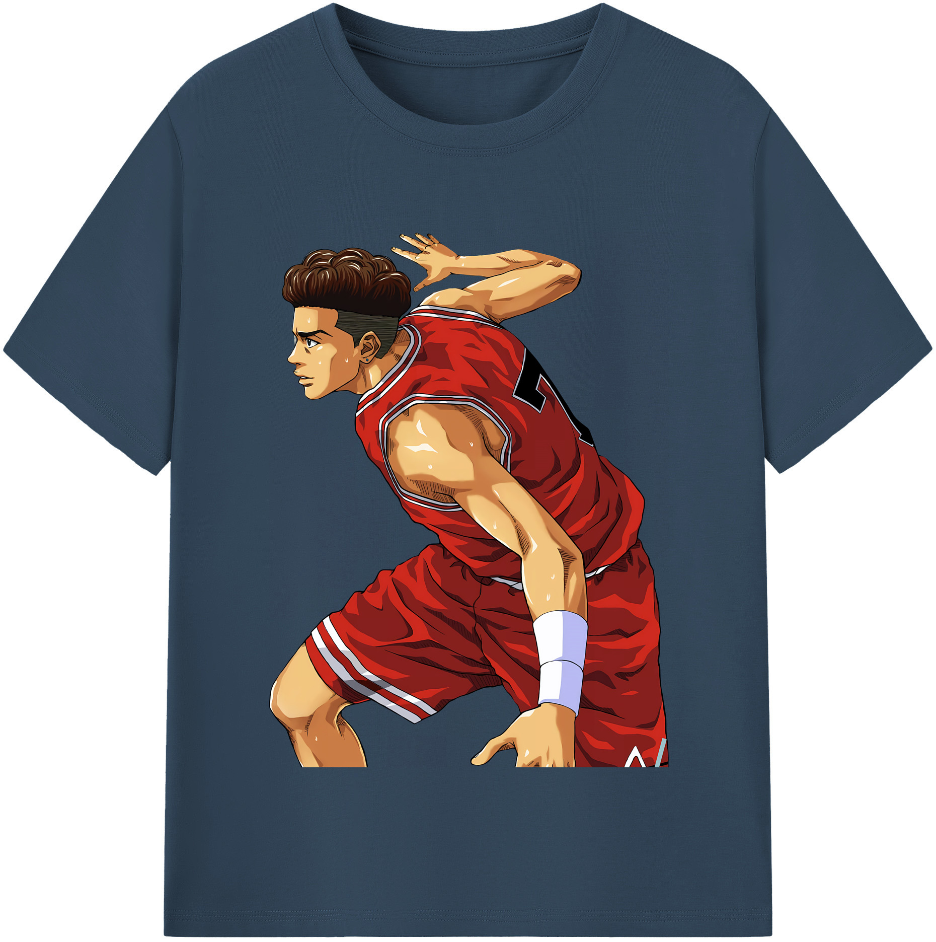 （画像用） SLAM DUNK／スラムダンク 綿100％半袖Tシャツ（フロントプリント）