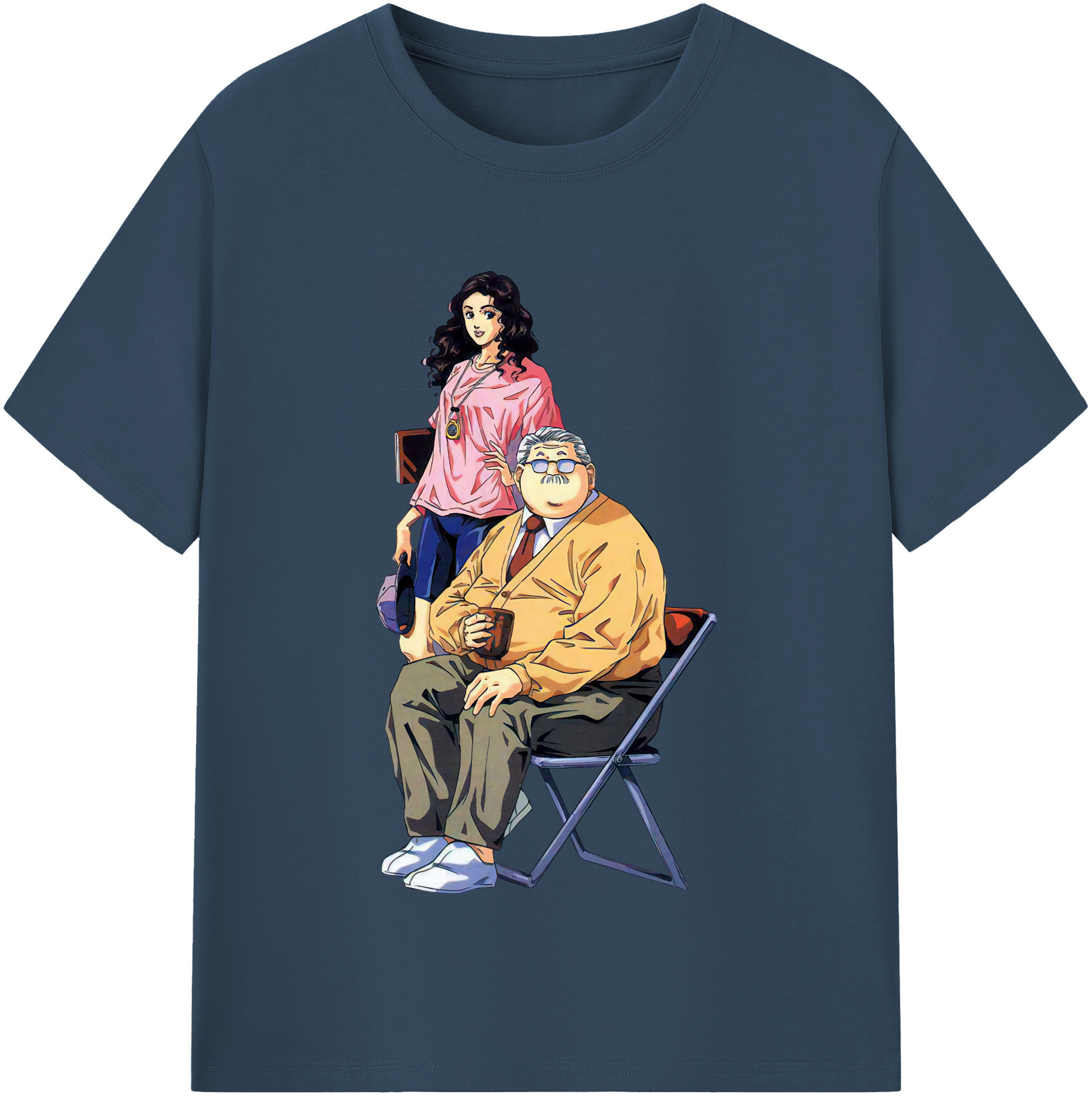 SLAM DUNK／スラムダンク 綿100％半袖Tシャツ（フロントプリント）