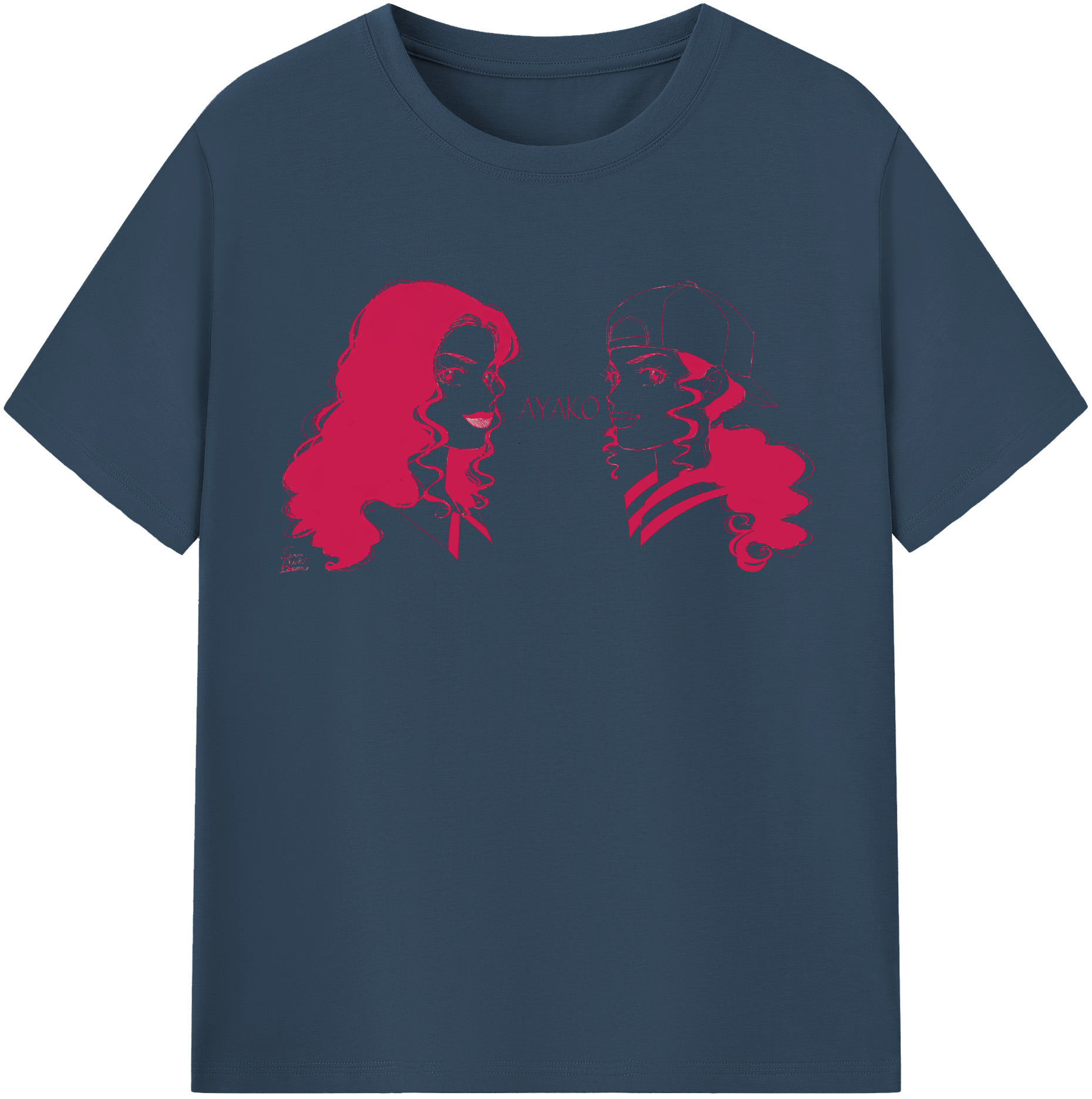 SLAM DUNK／スラムダンク 綿100％半袖Tシャツ（フロントプリント）