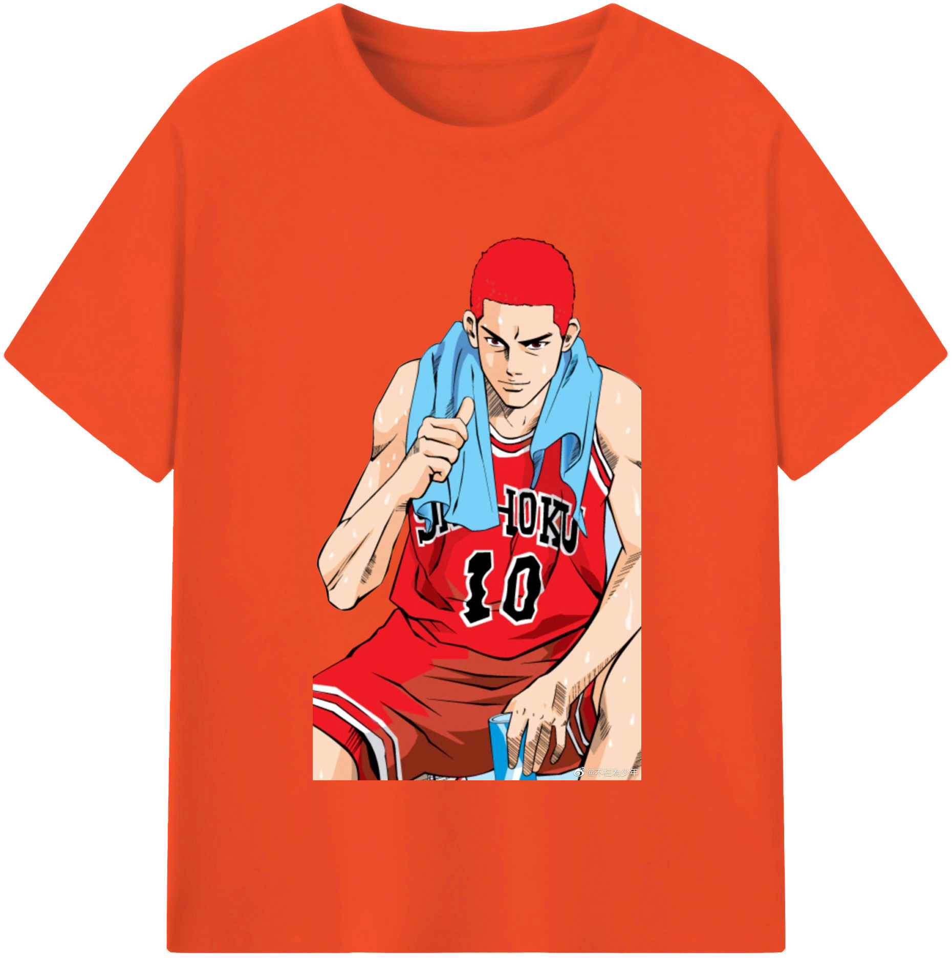 （画像用） SLAM DUNK／スラムダンク 綿100％半袖Tシャツ（フロントプリント）