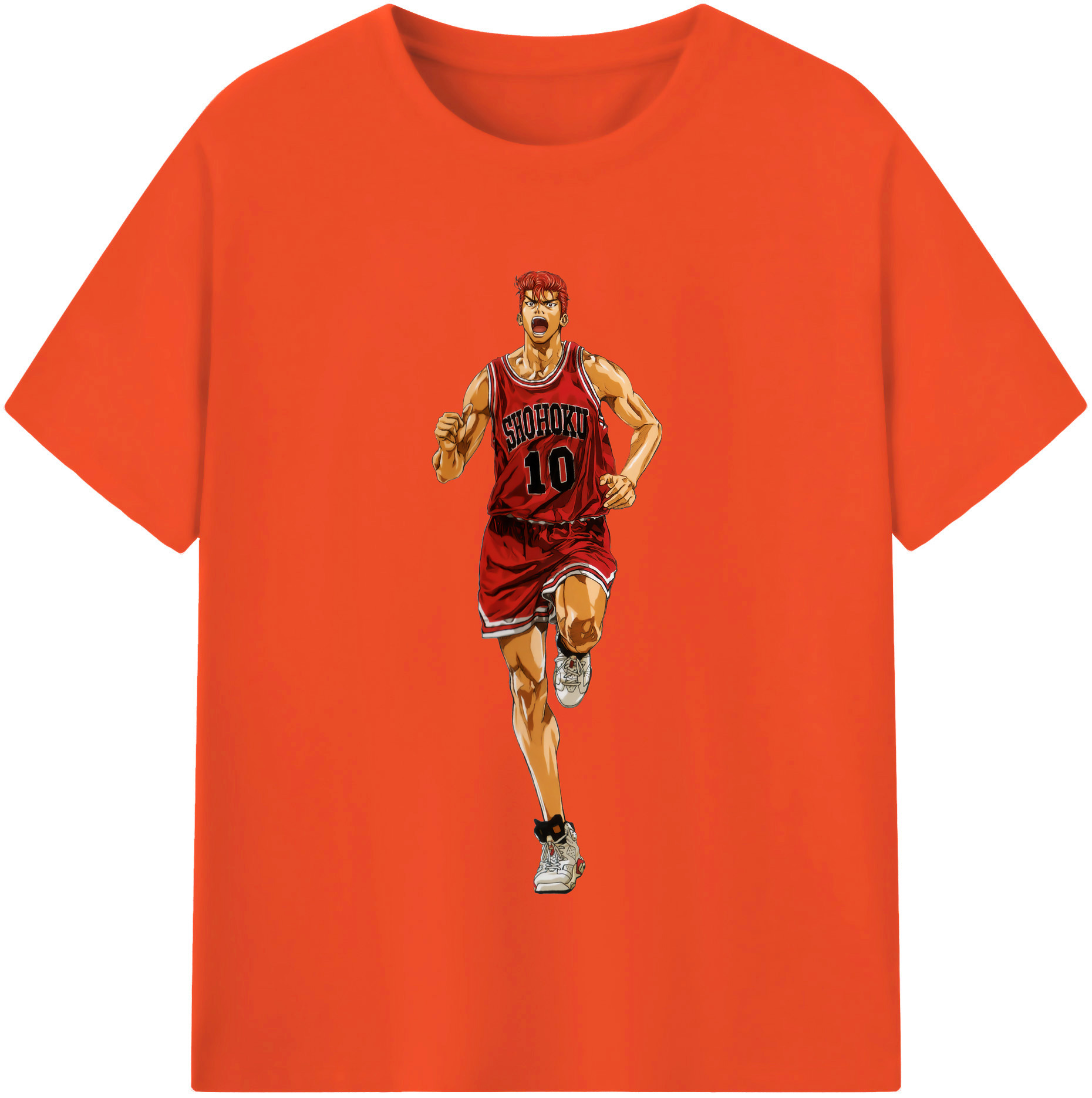 （画像用） SLAM DUNK／スラムダンク 綿100％半袖Tシャツ（フロントプリント）