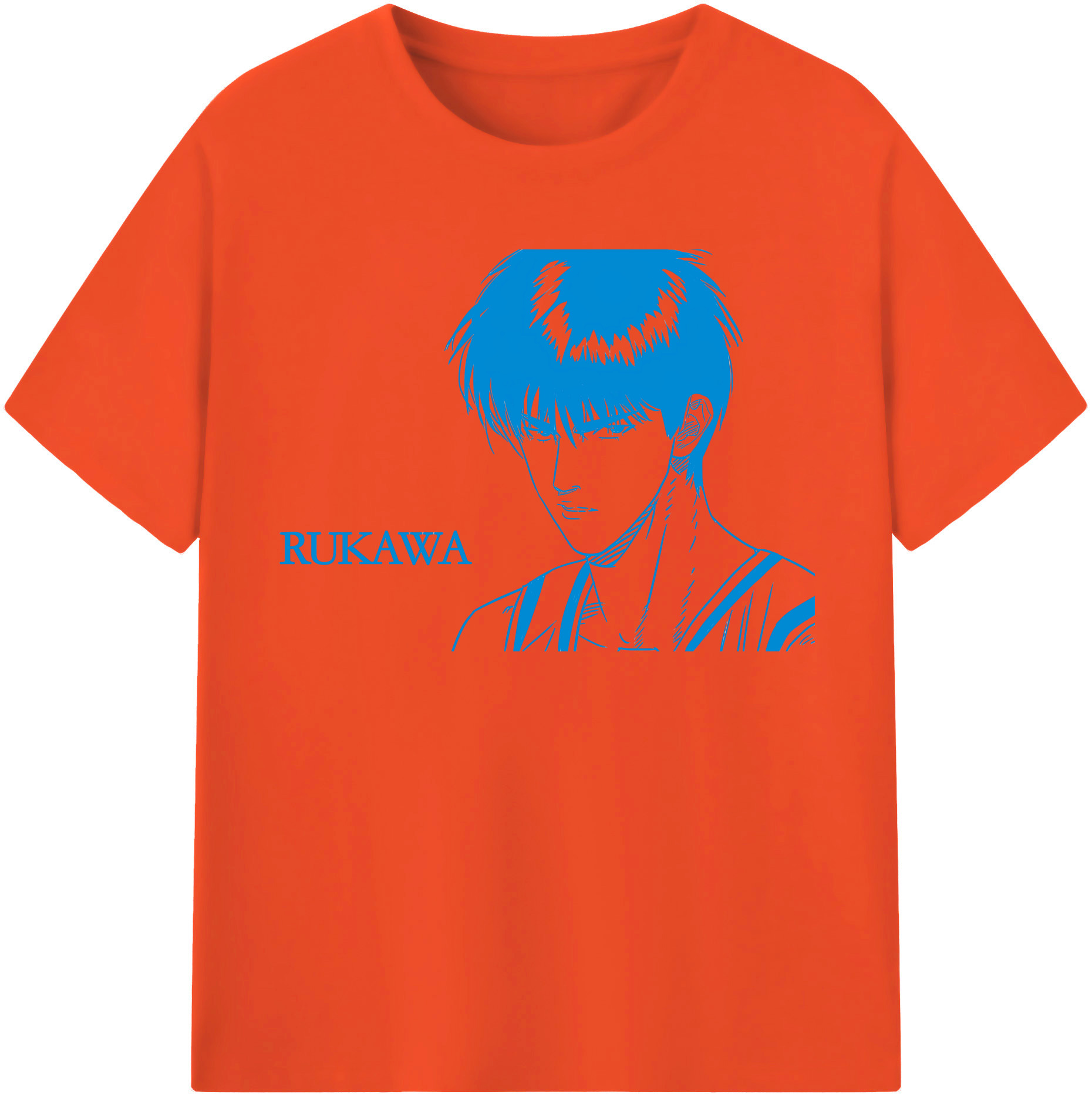SLAM DUNK／スラムダンク 綿100％半袖Tシャツ（フロントプリント）