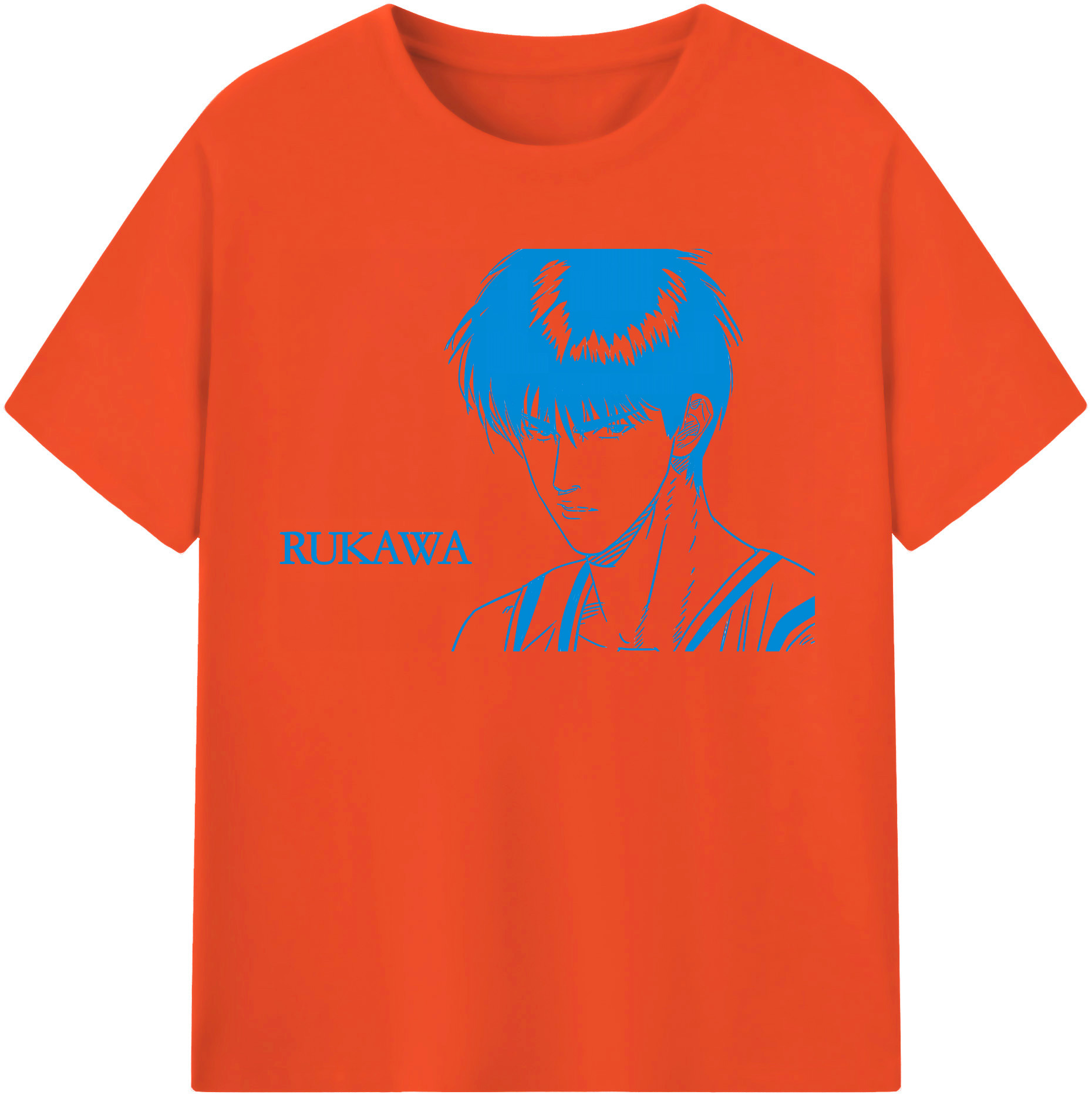 SLAM DUNK／スラムダンク 綿100％半袖Tシャツ（フロントプリント）