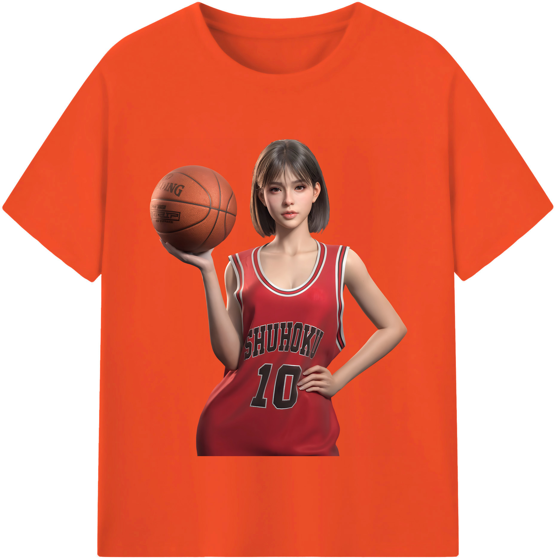（画像用） SLAM DUNK／スラムダンク 綿100％半袖Tシャツ（フロントプリント）