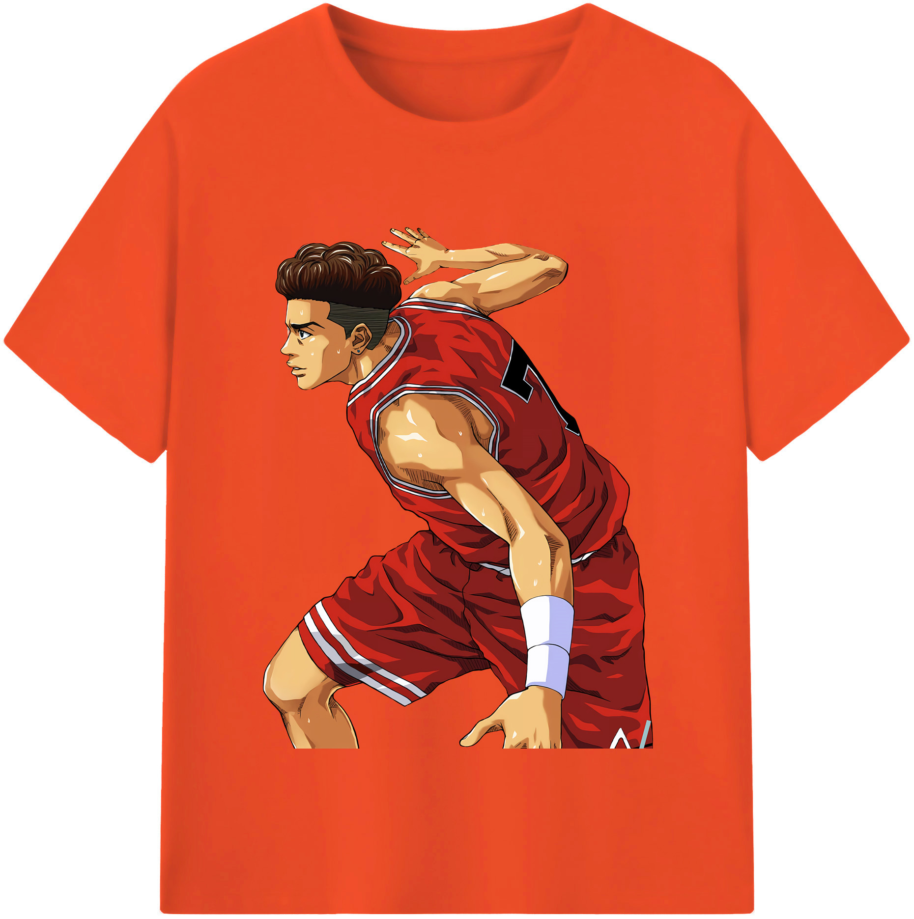 （画像用） SLAM DUNK／スラムダンク 綿100％半袖Tシャツ（フロントプリント）