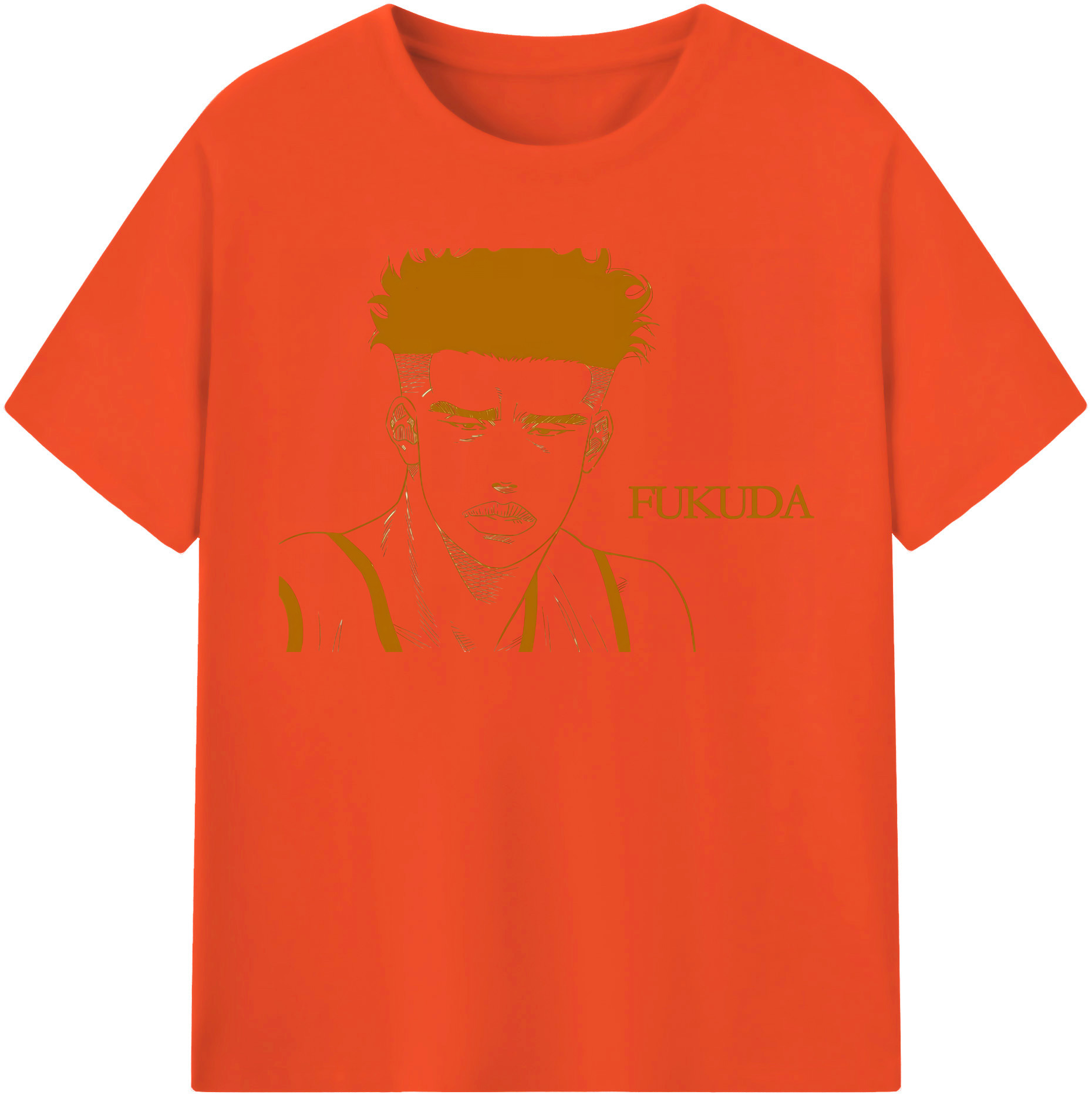 （画像用） SLAM DUNK／スラムダンク 綿100％半袖Tシャツ（フロントプリント）