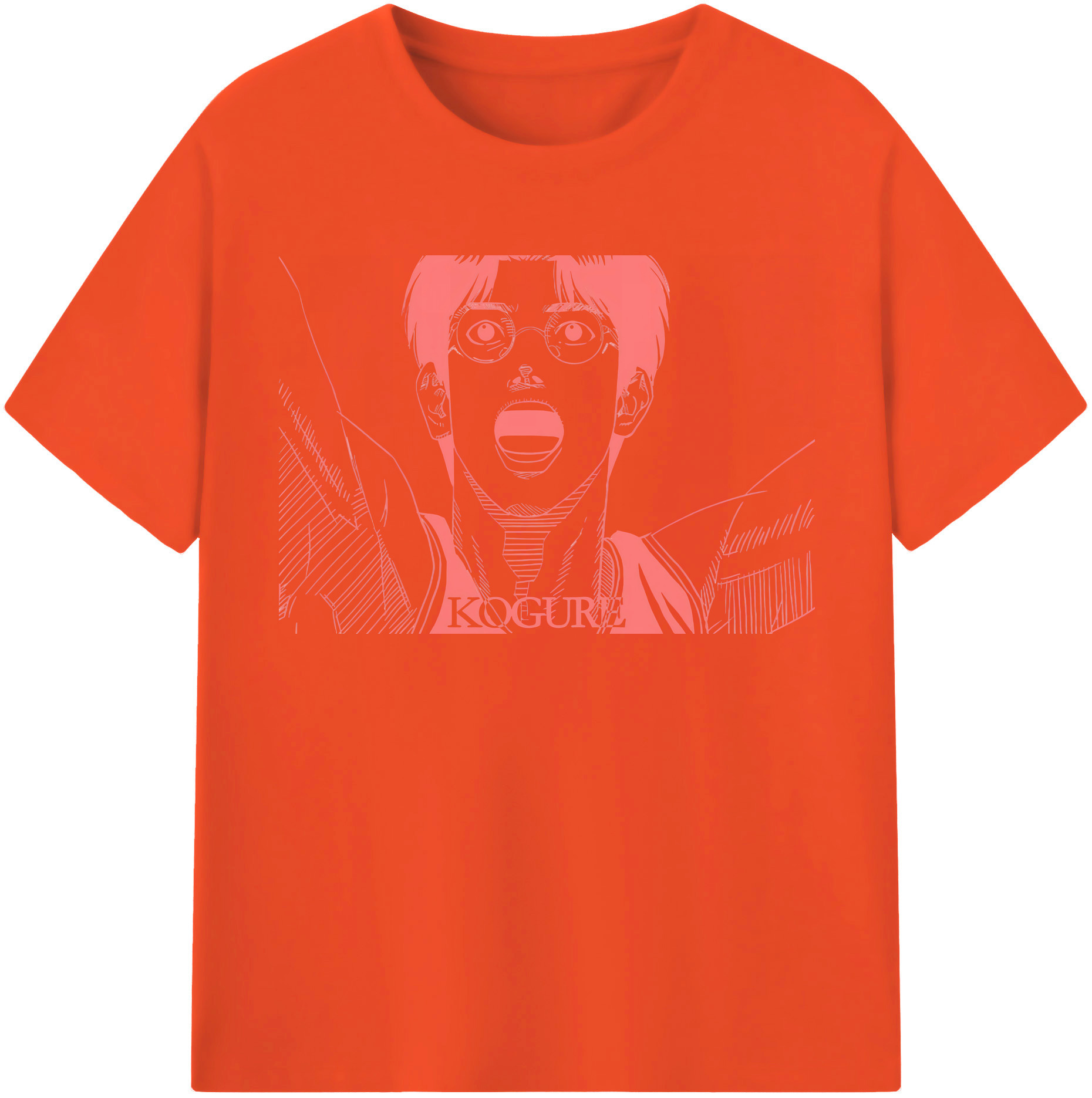 SLAM DUNK／スラムダンク 綿100％半袖Tシャツ（フロントプリント）