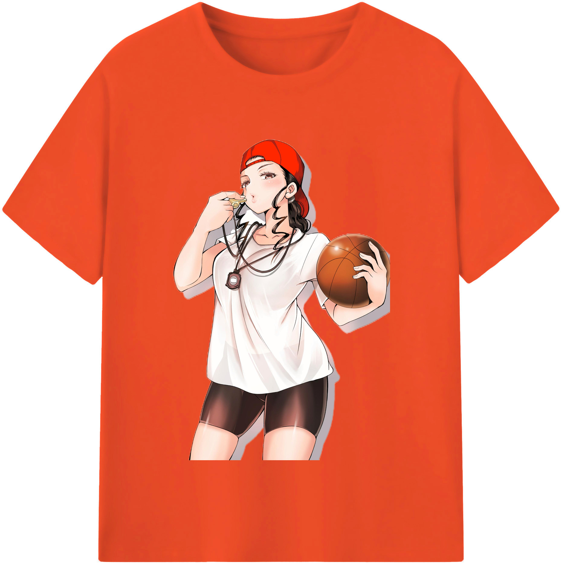 SLAM DUNK／スラムダンク 綿100％半袖Tシャツ（フロントプリント）