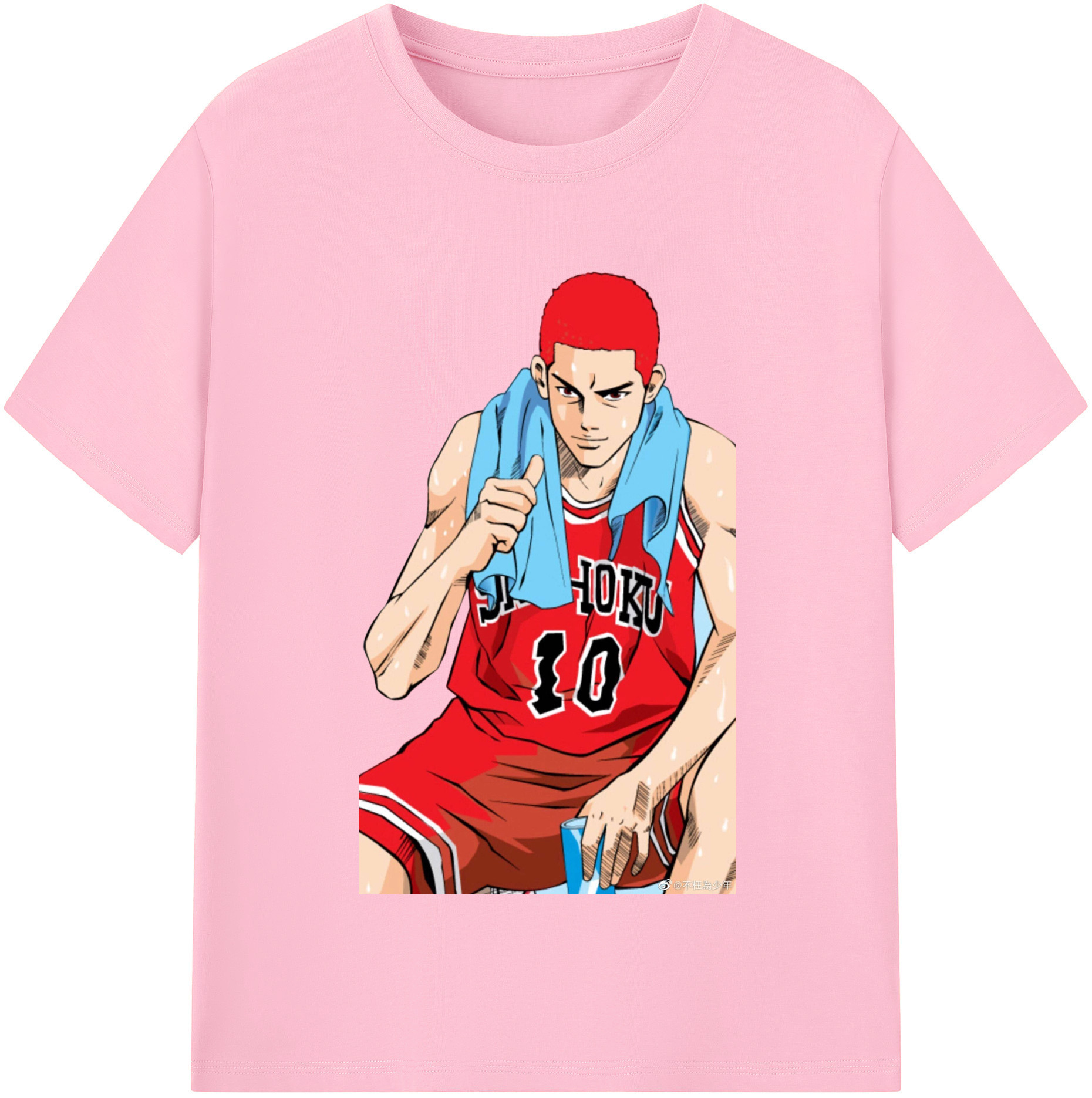 （画像用） SLAM DUNK／スラムダンク 綿100％半袖Tシャツ（フロントプリント）