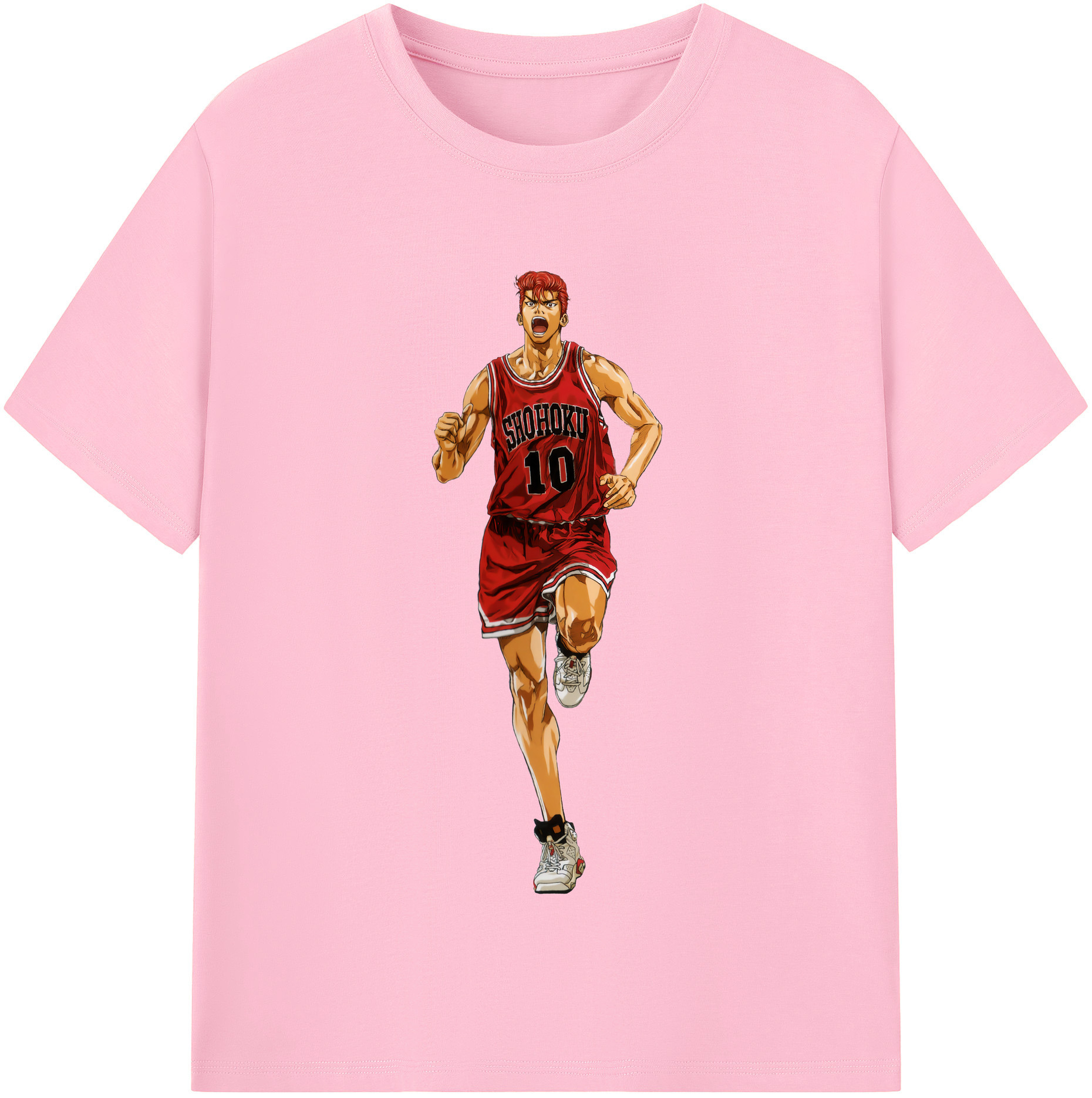 （画像用） SLAM DUNK／スラムダンク 綿100％半袖Tシャツ（フロントプリント）