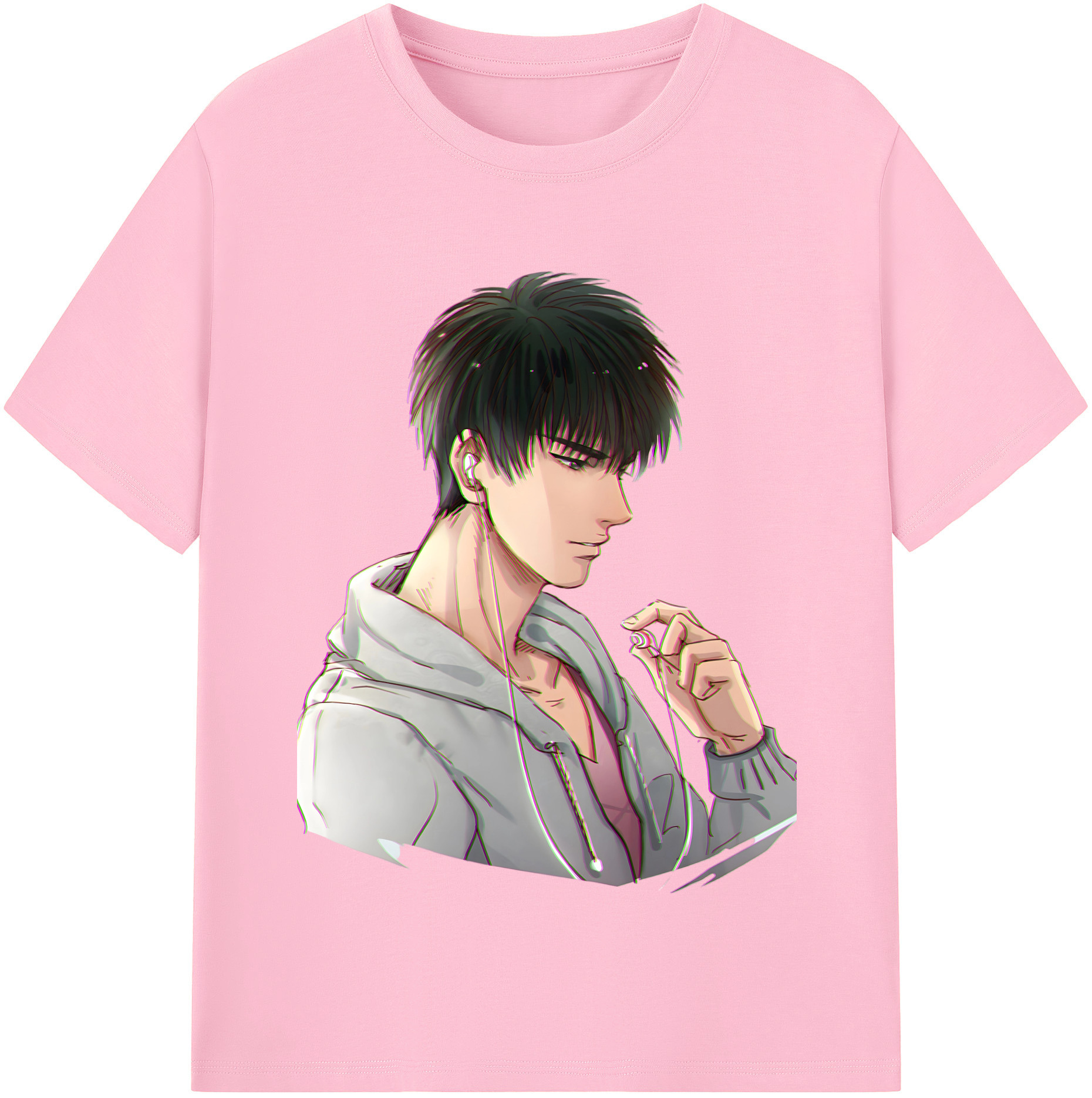 SLAM DUNK／スラムダンク 綿100％半袖Tシャツ（フロントプリント）