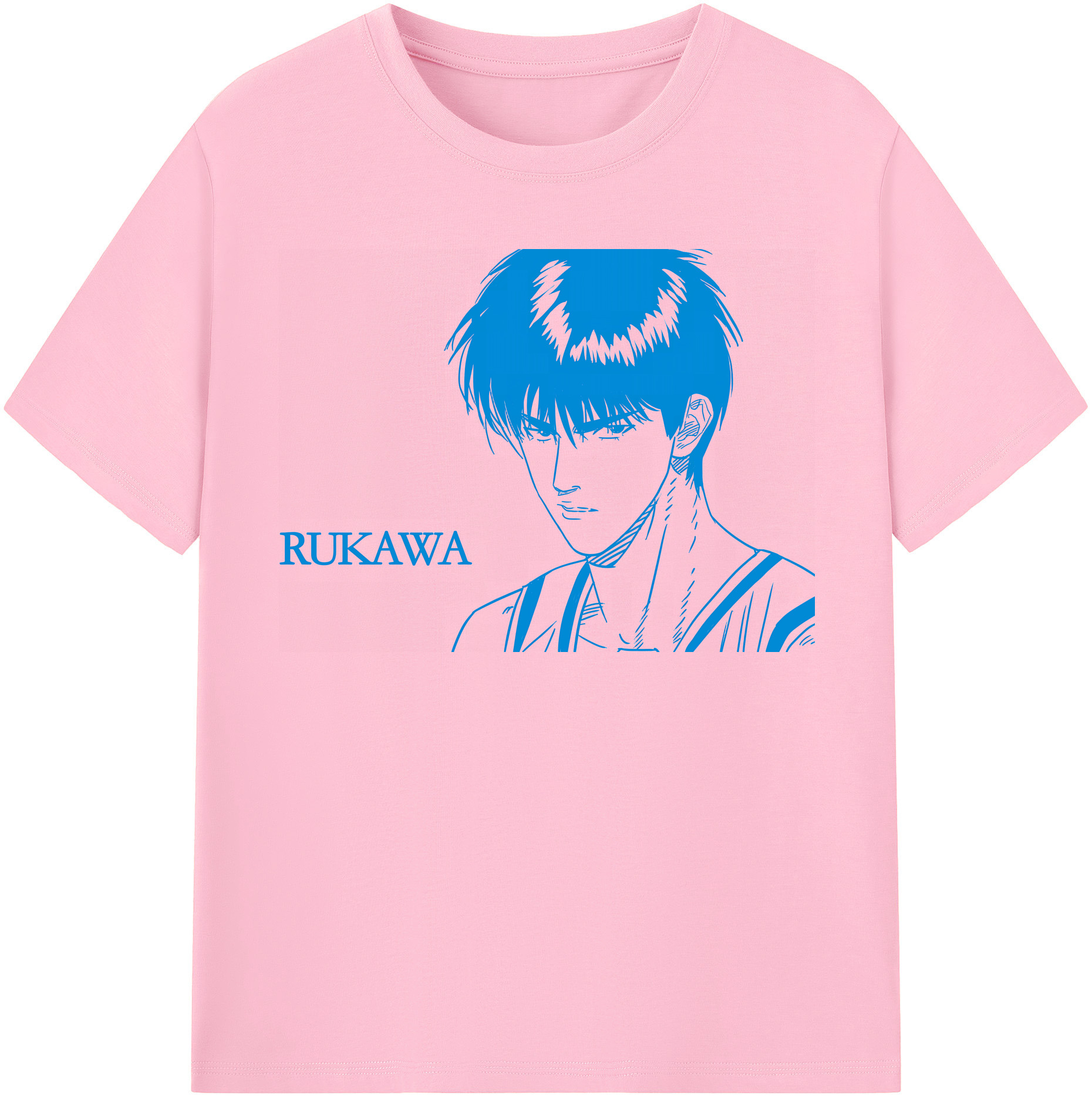 SLAM DUNK／スラムダンク 綿100％半袖Tシャツ（フロントプリント）