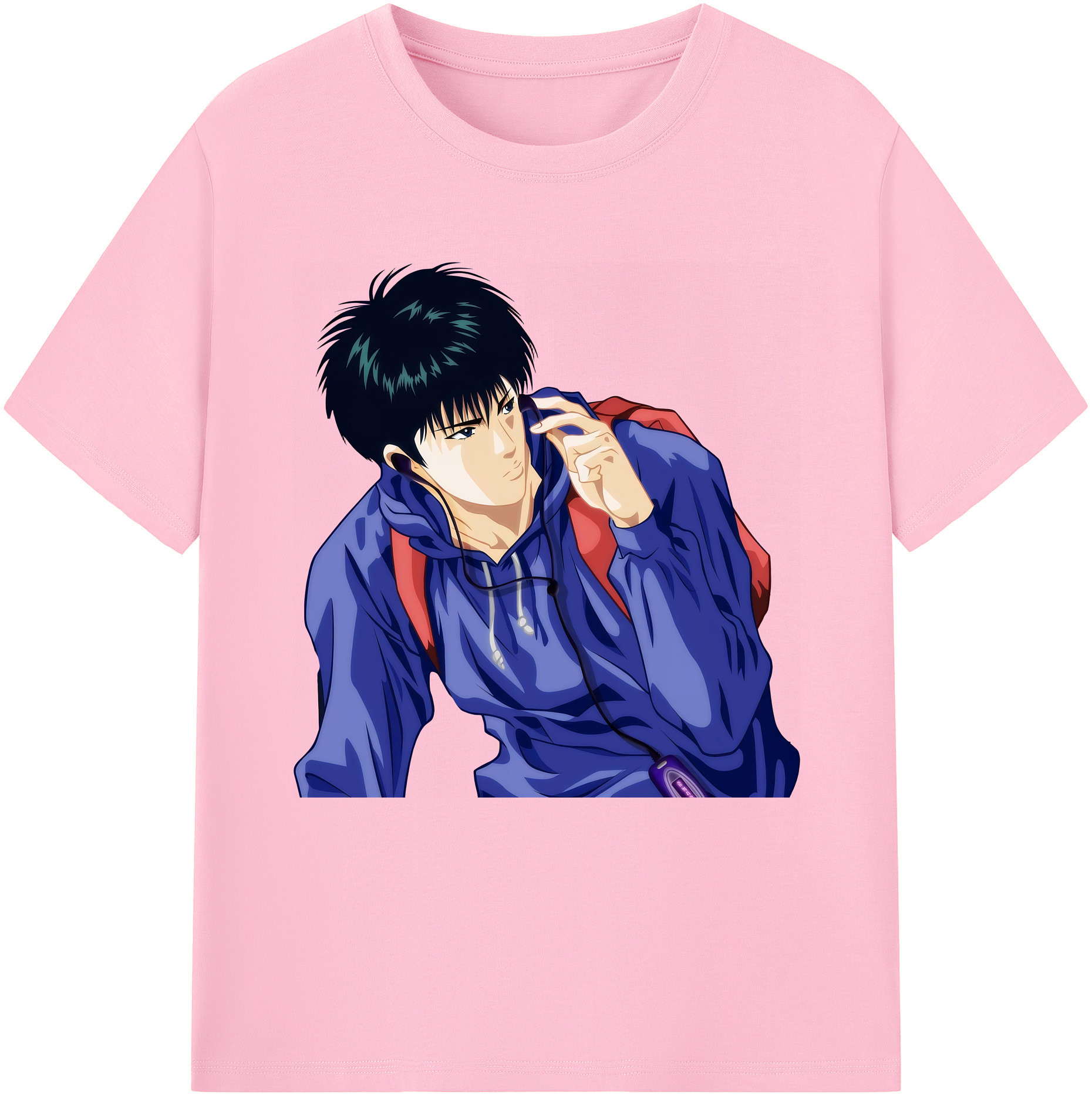SLAM DUNK／スラムダンク 綿100％半袖Tシャツ（フロントプリント）