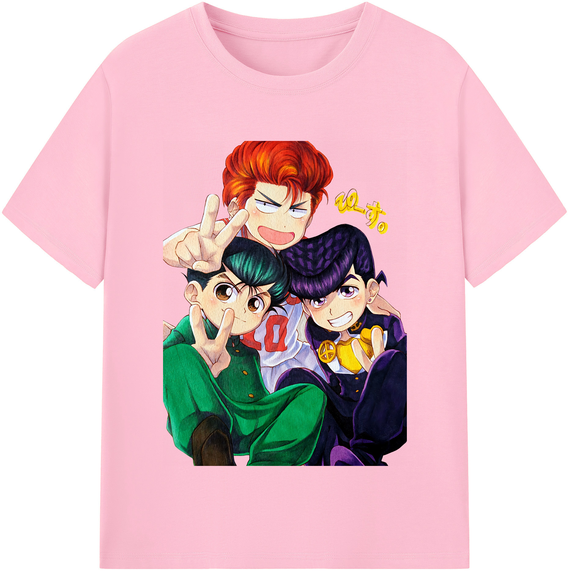 SLAM DUNK／スラムダンク 綿100％半袖Tシャツ（フロントプリント）