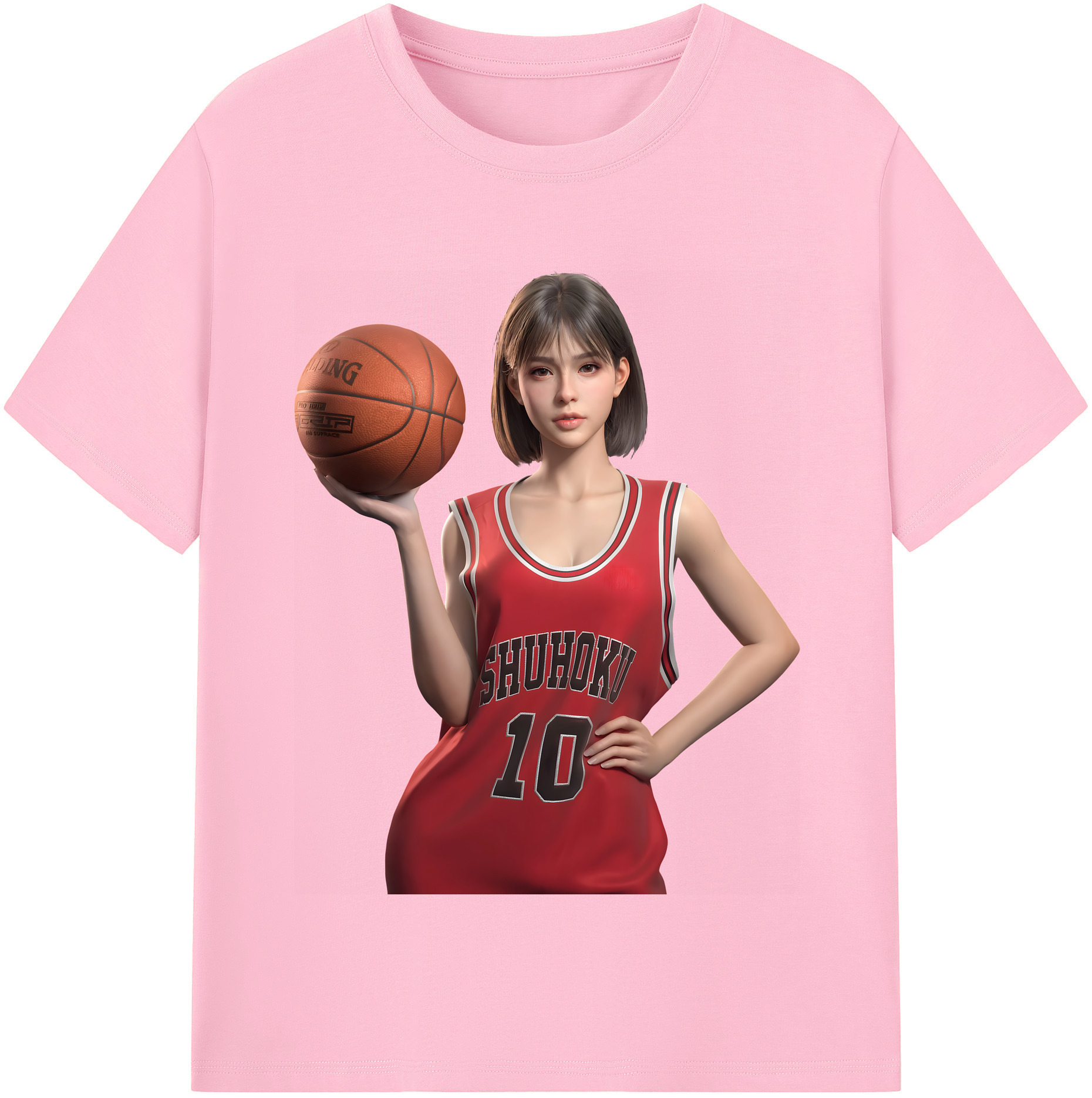 （画像用） SLAM DUNK／スラムダンク 綿100％半袖Tシャツ（フロントプリント）