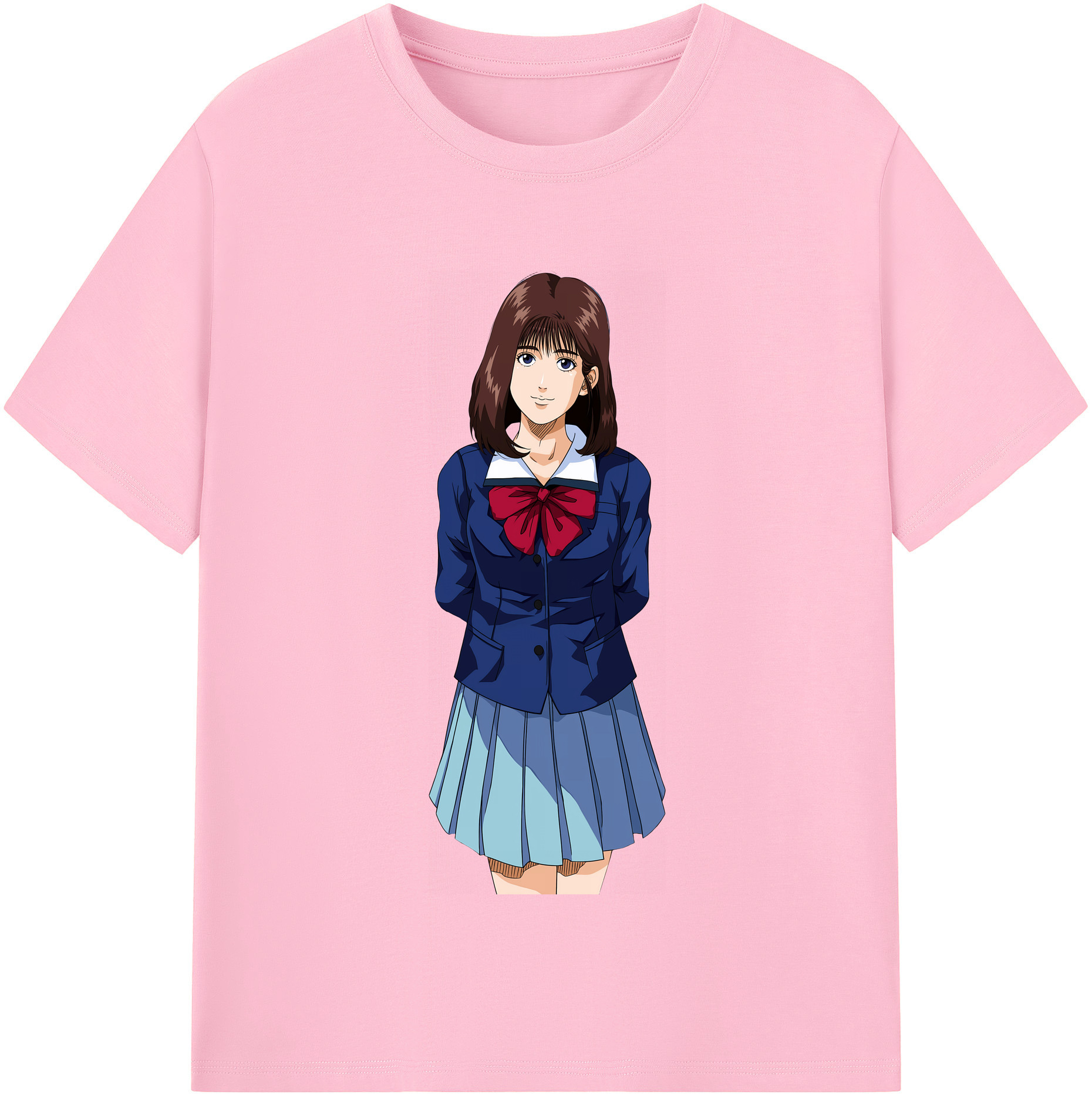 SLAM DUNK／スラムダンク 綿100％半袖Tシャツ（フロントプリント）