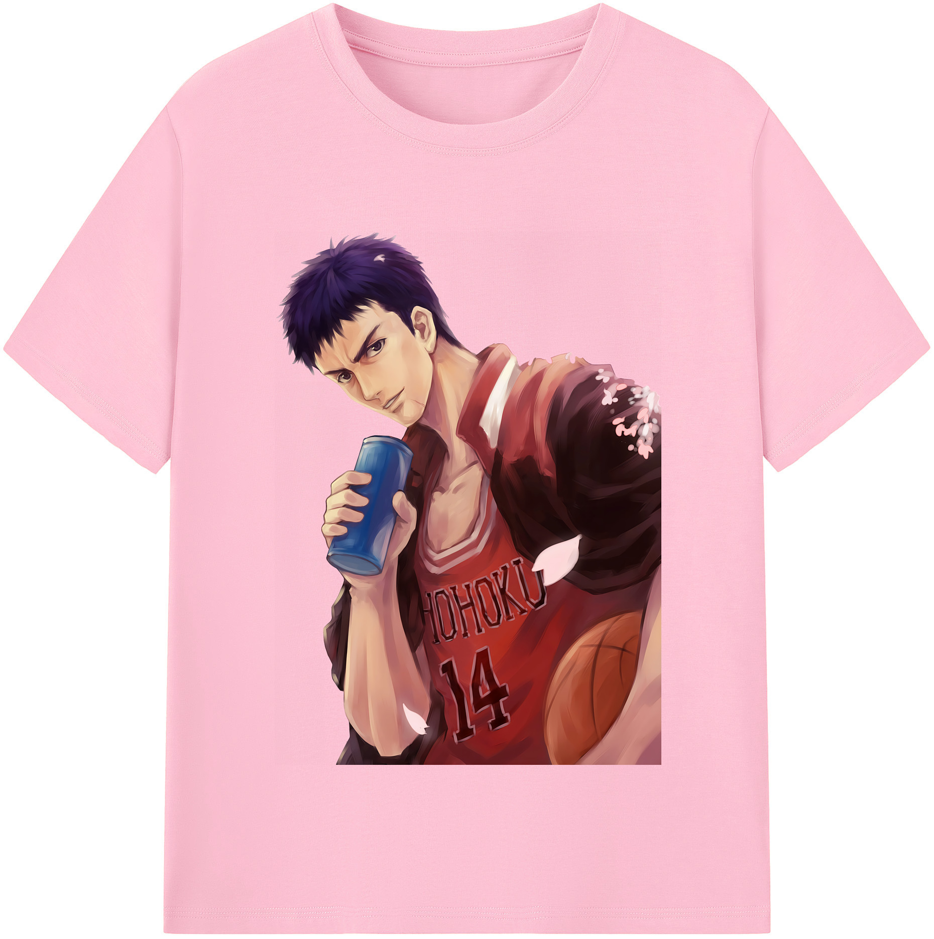 （画像用） SLAM DUNK／スラムダンク 綿100％半袖Tシャツ（フロントプリント）