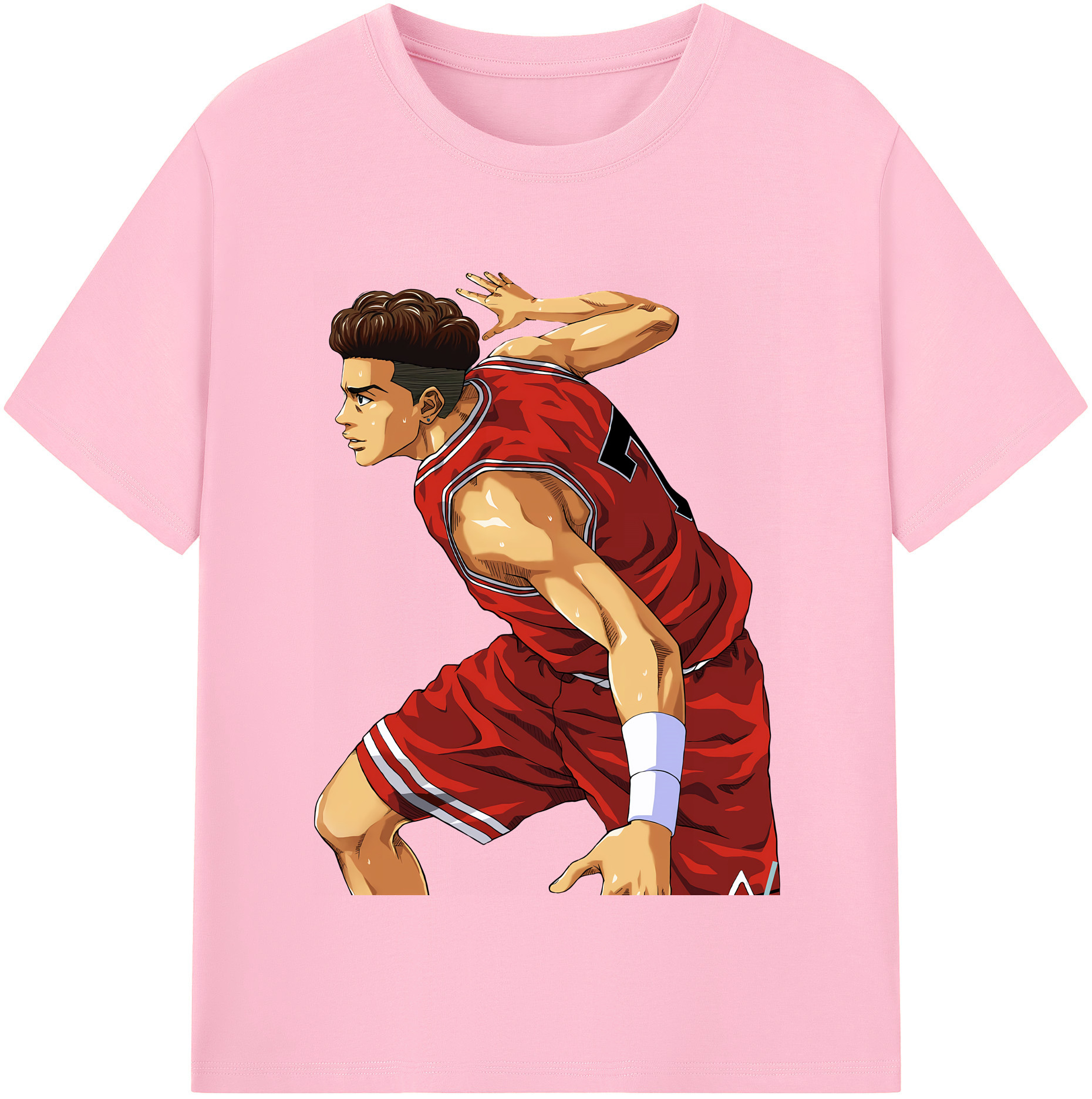 （画像用） SLAM DUNK／スラムダンク 綿100％半袖Tシャツ（フロントプリント）