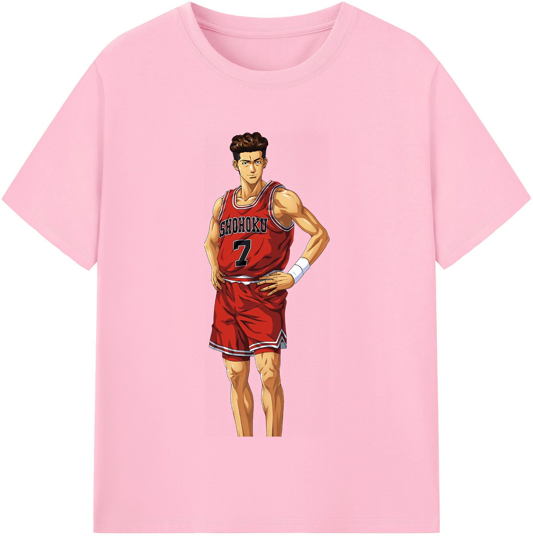 （画像用） SLAM DUNK／スラムダンク 綿100％半袖Tシャツ（フロントプリント）