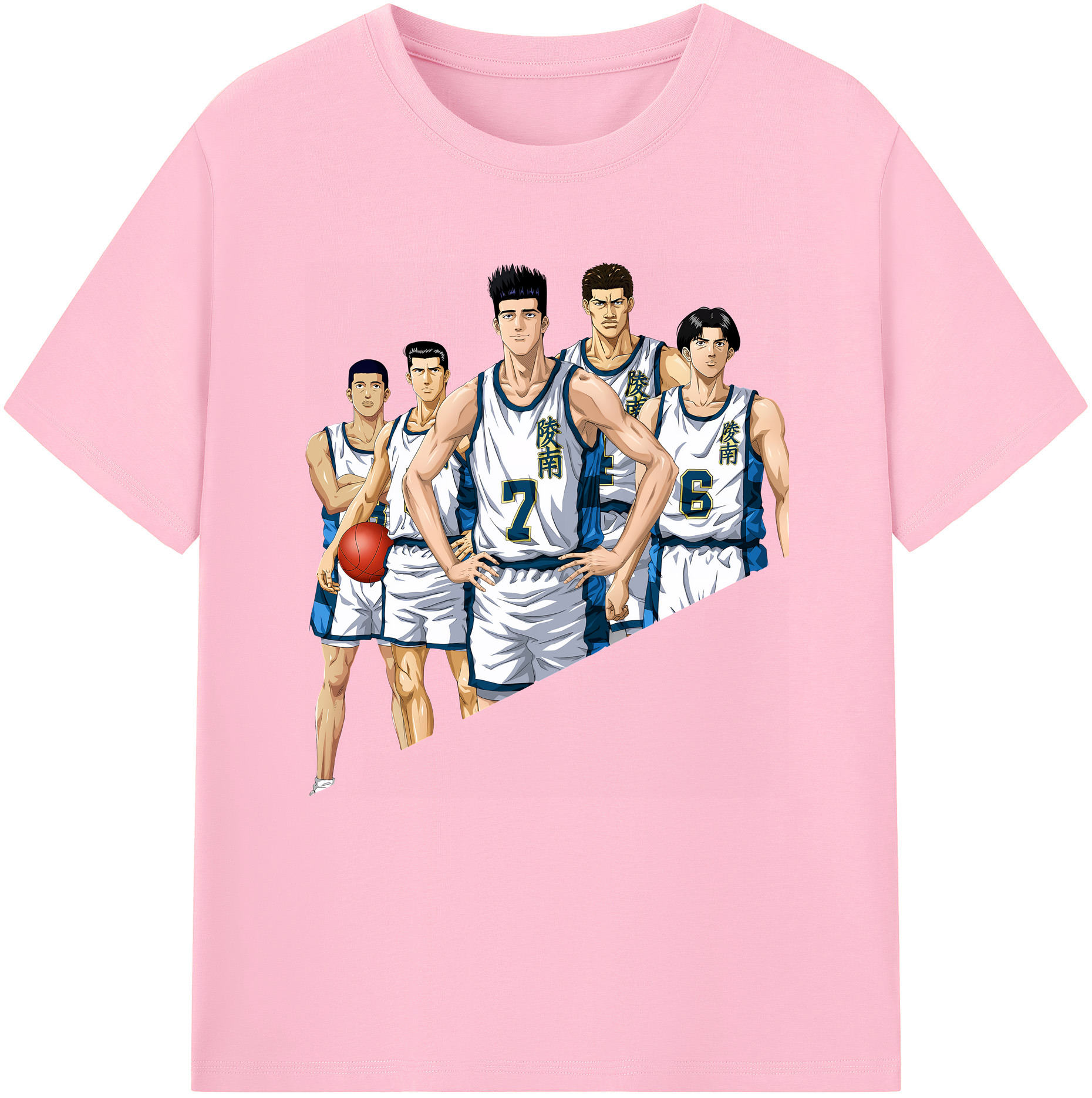（画像用） SLAM DUNK／スラムダンク 綿100％半袖Tシャツ（フロントプリント）