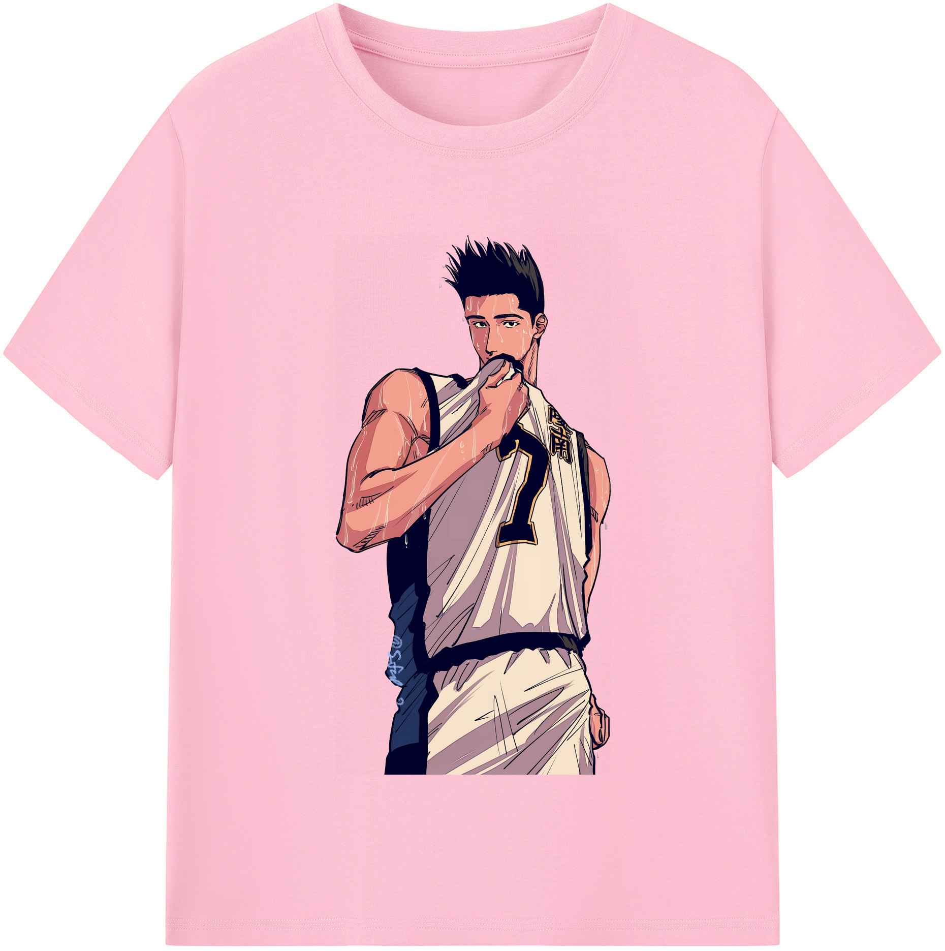 （画像用） SLAM DUNK／スラムダンク 綿100％半袖Tシャツ（フロントプリント）