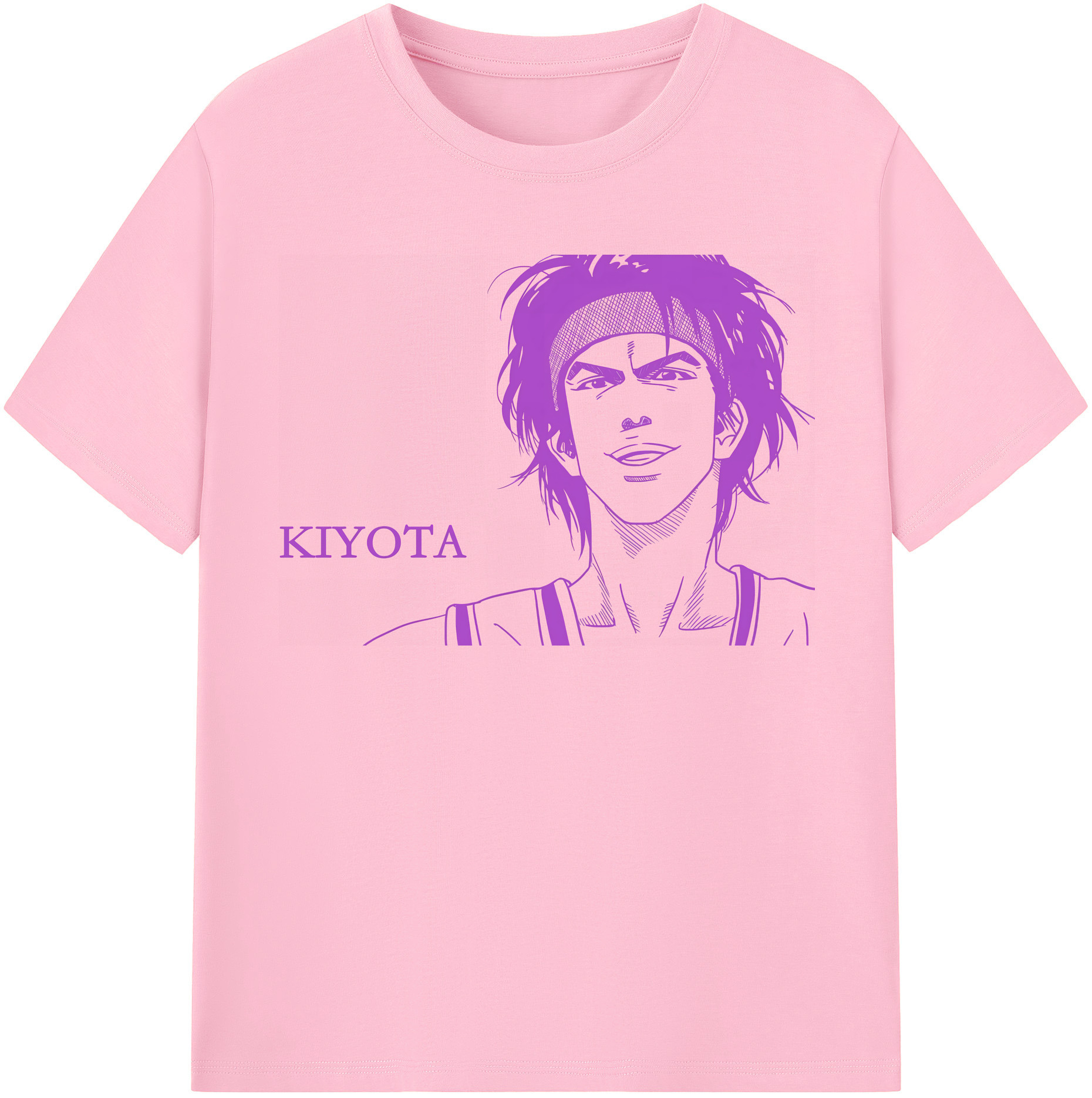 SLAM DUNK／スラムダンク 綿100％半袖Tシャツ（フロントプリント）