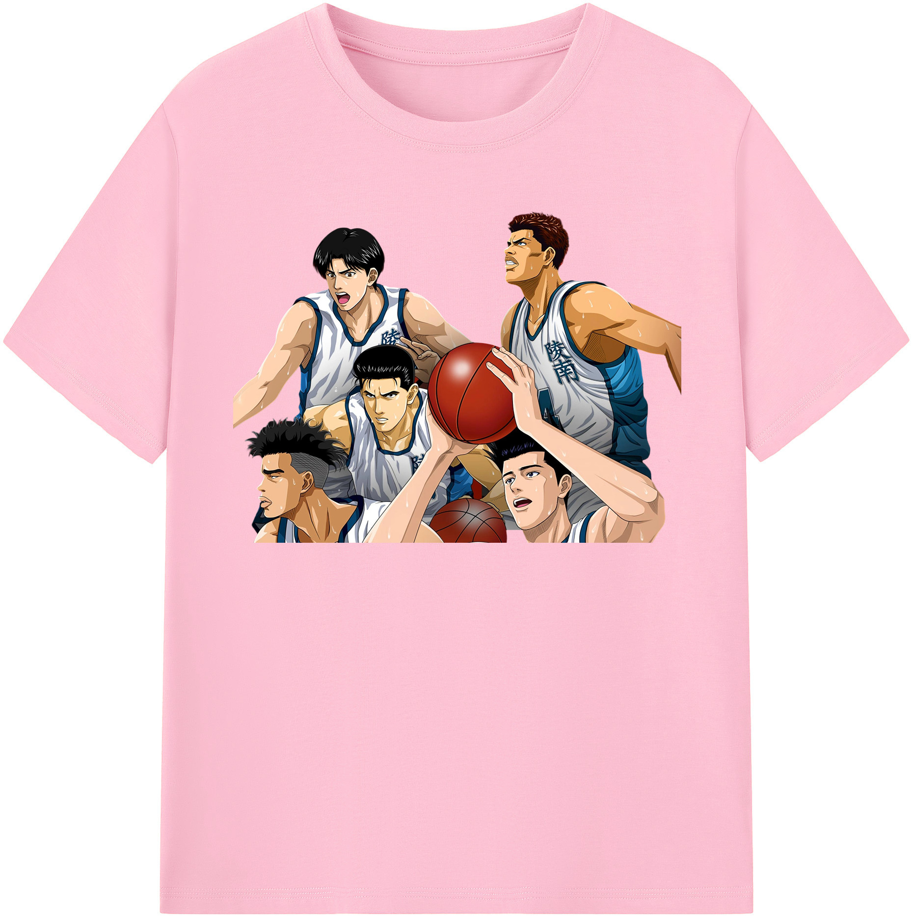 （画像用） SLAM DUNK／スラムダンク 綿100％半袖Tシャツ（フロントプリント）