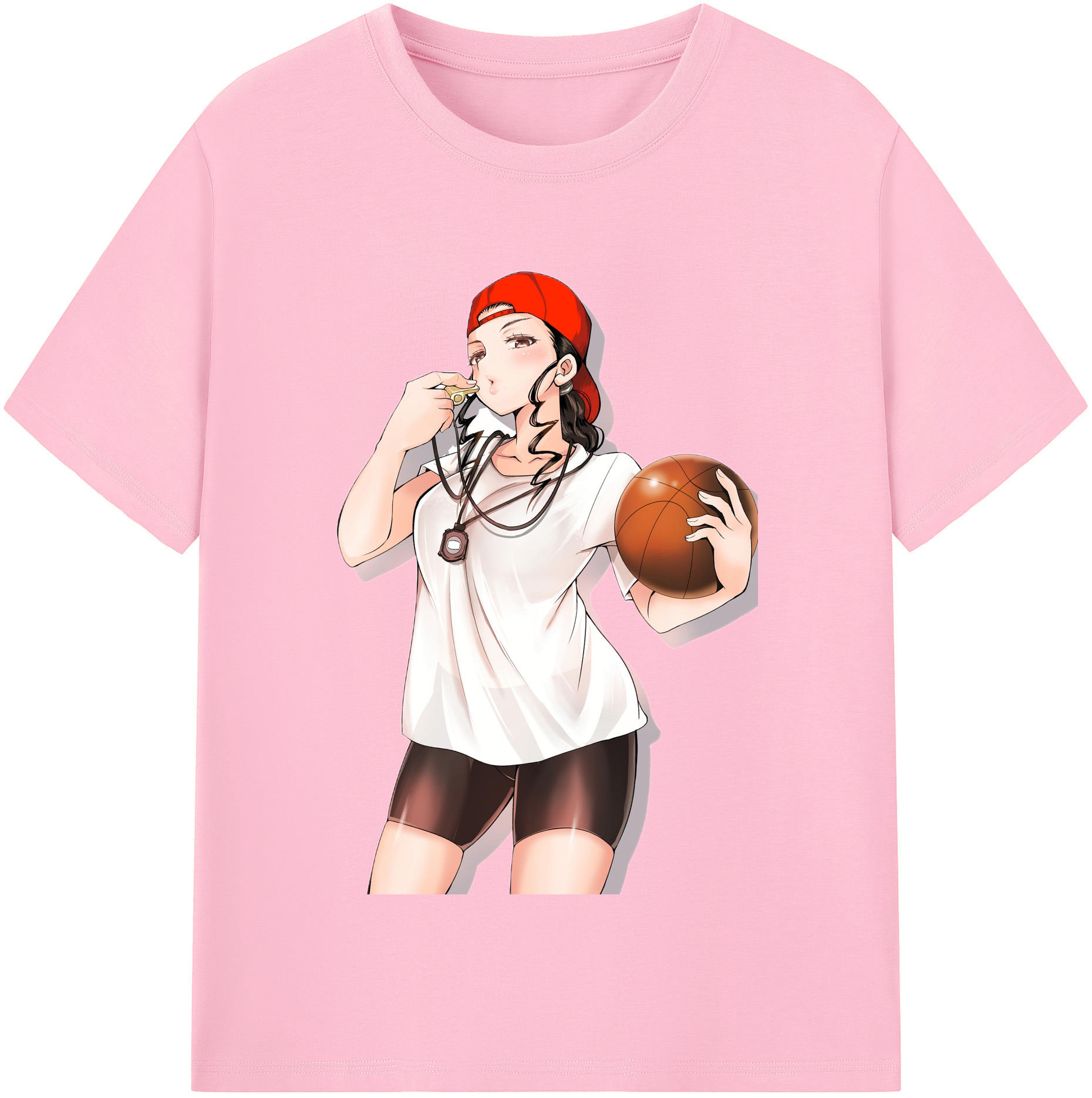 SLAM DUNK／スラムダンク 綿100％半袖Tシャツ（フロントプリント）