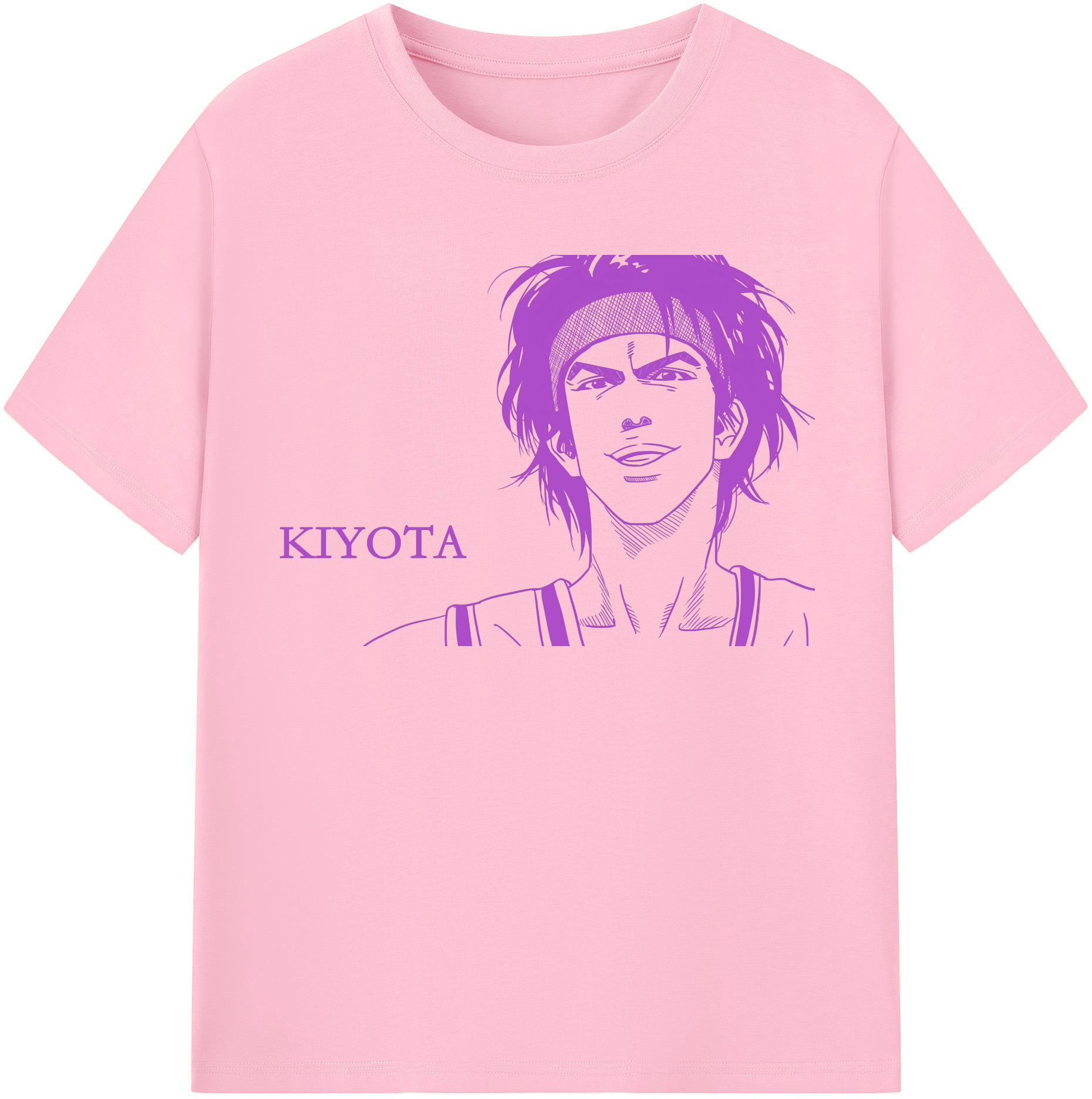 SLAM DUNK／スラムダンク 綿100％半袖Tシャツ（フロントプリント）