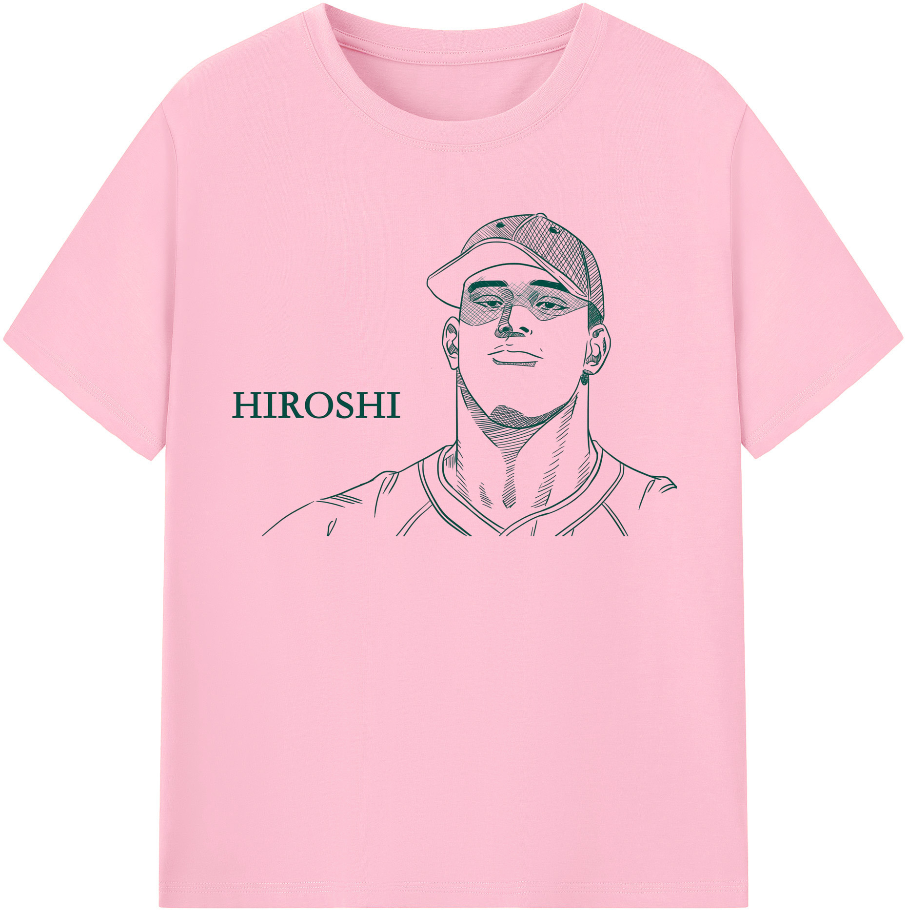 SLAM DUNK／スラムダンク 綿100％半袖Tシャツ（フロントプリント）