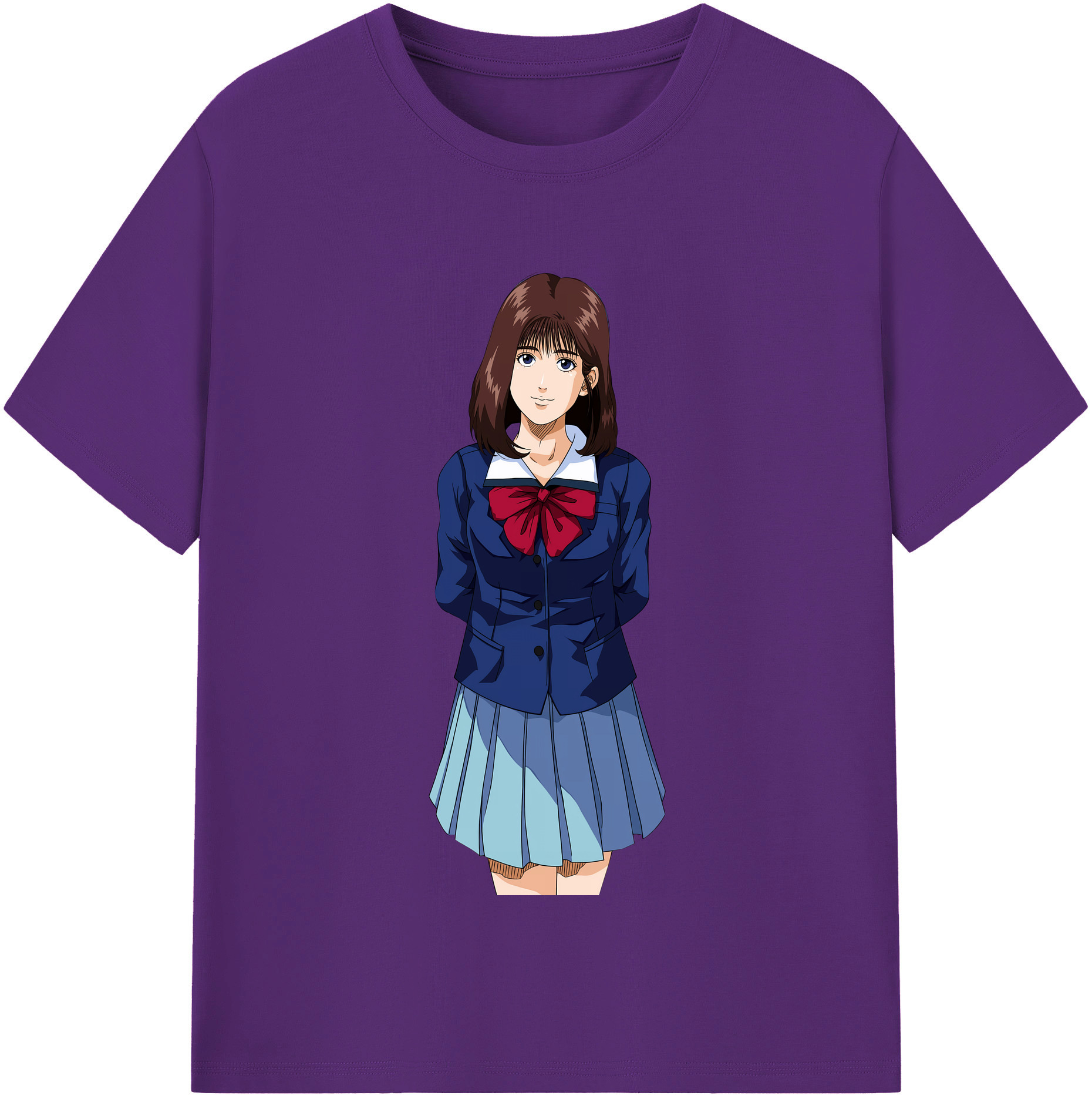 SLAM DUNK／スラムダンク 綿100％半袖Tシャツ（フロントプリント）