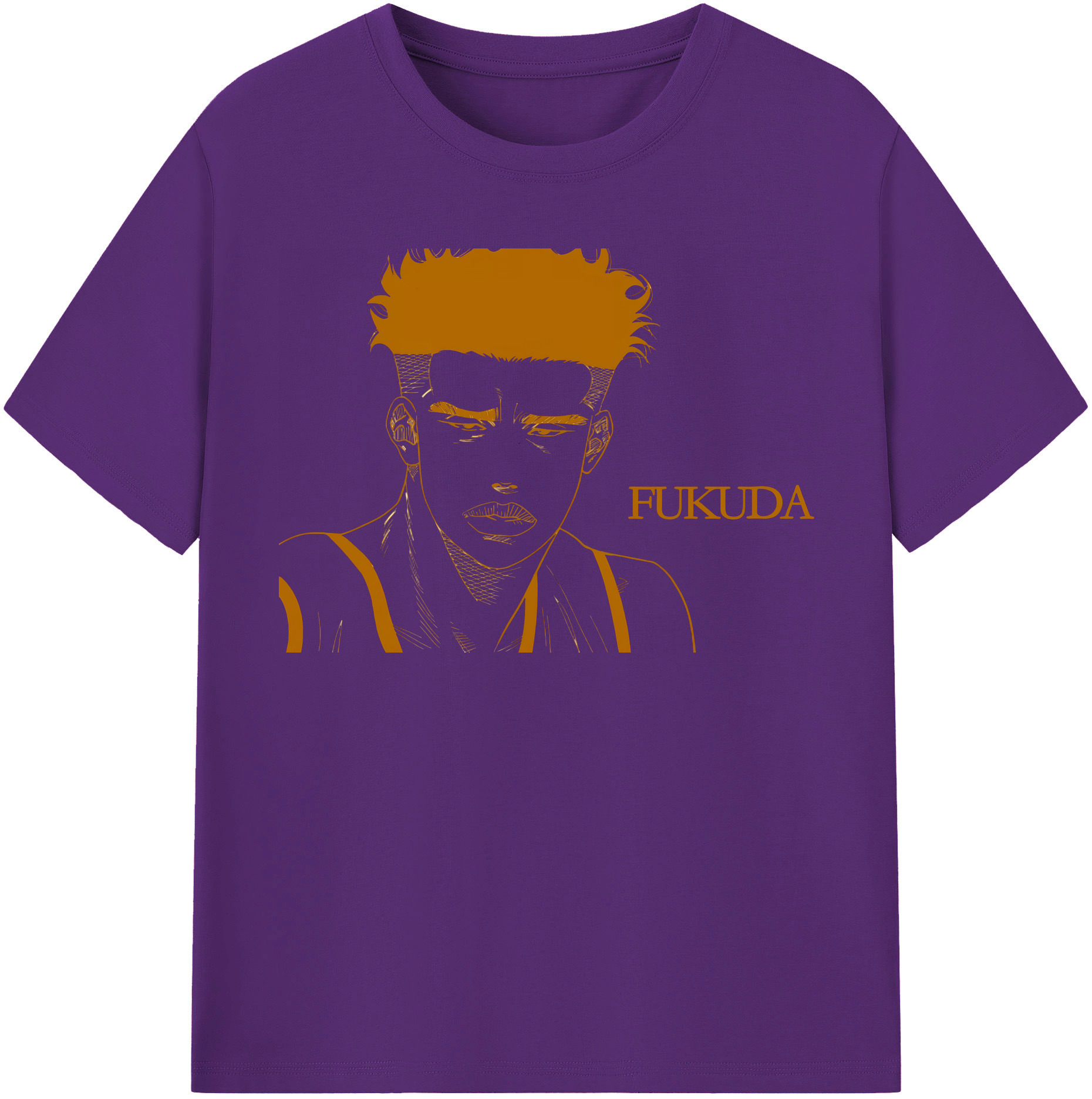 （画像用） SLAM DUNK／スラムダンク 綿100％半袖Tシャツ（フロントプリント）