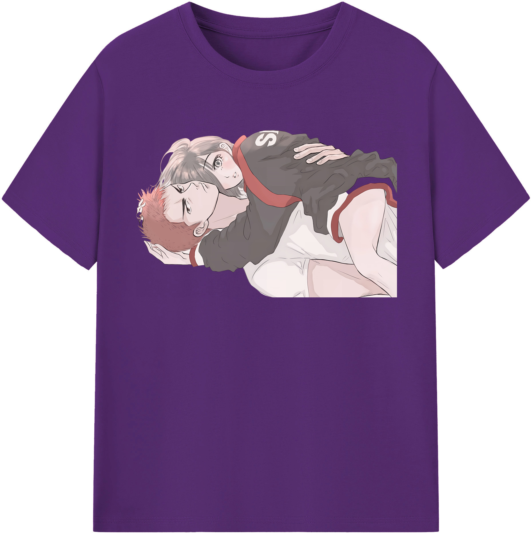 （画像用） SLAM DUNK／スラムダンク 綿100％半袖Tシャツ（フロントプリント）