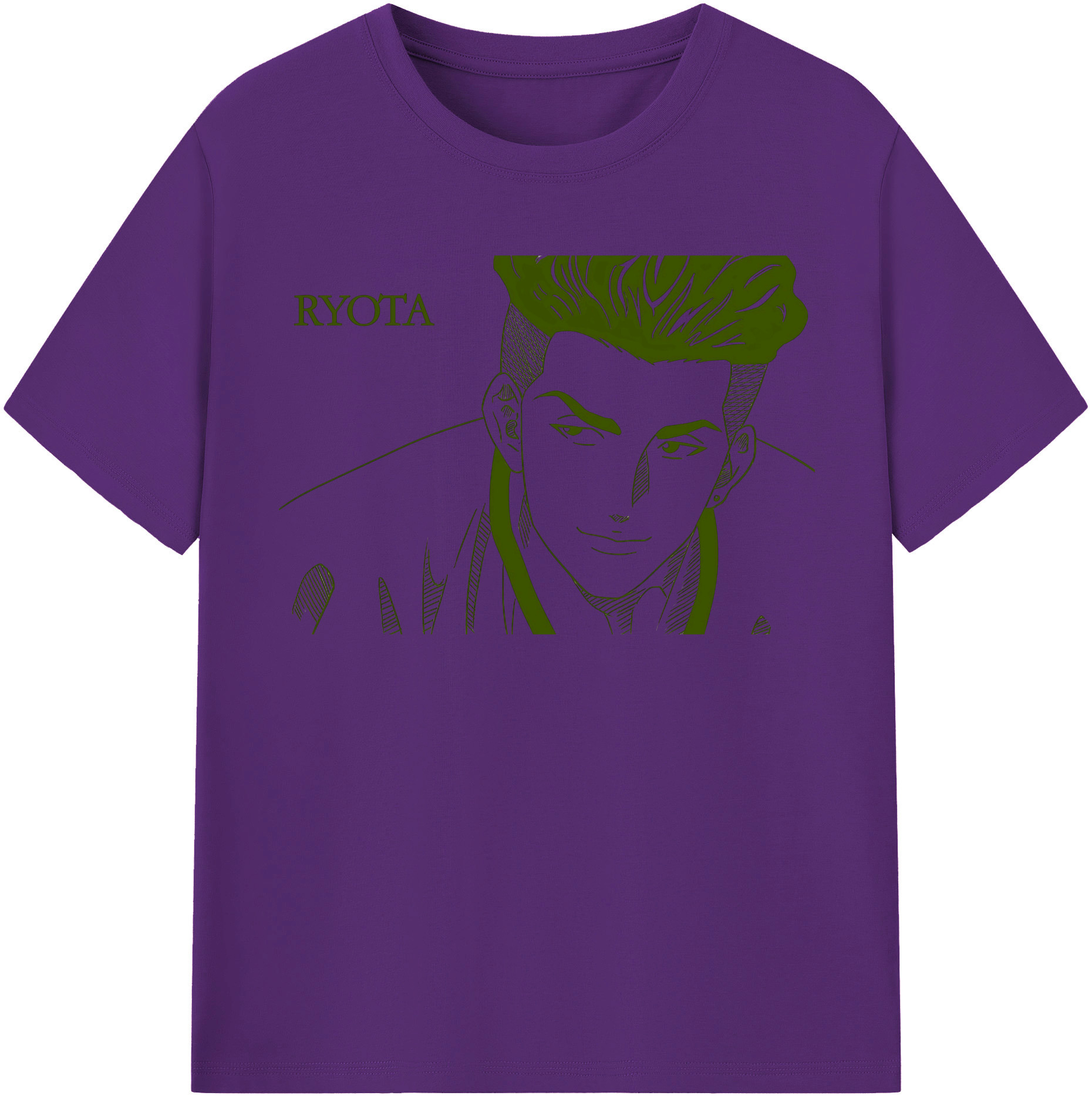 SLAM DUNK／スラムダンク 綿100％半袖Tシャツ（フロントプリント）