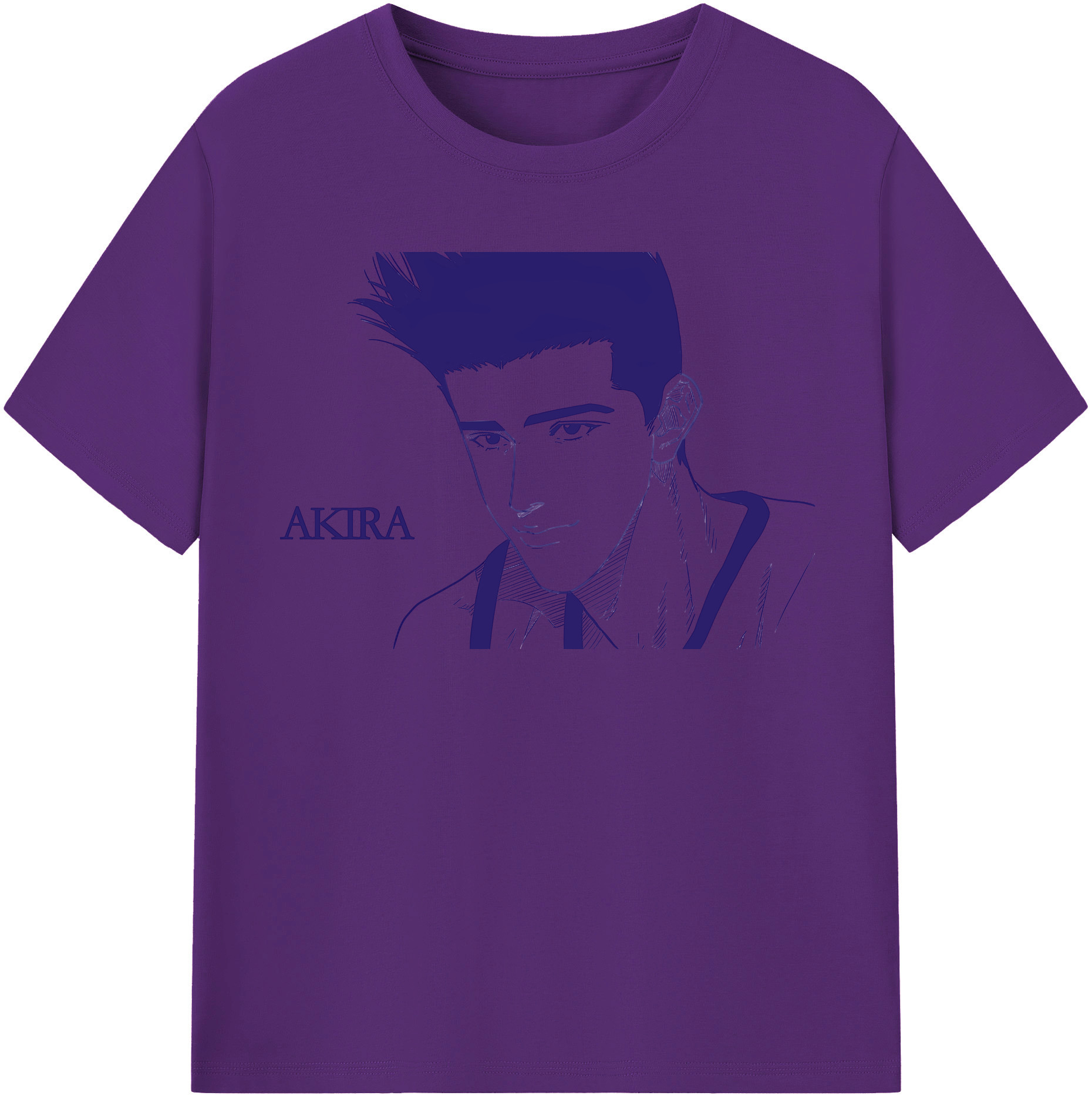 SLAM DUNK／スラムダンク 綿100％半袖Tシャツ（フロントプリント）