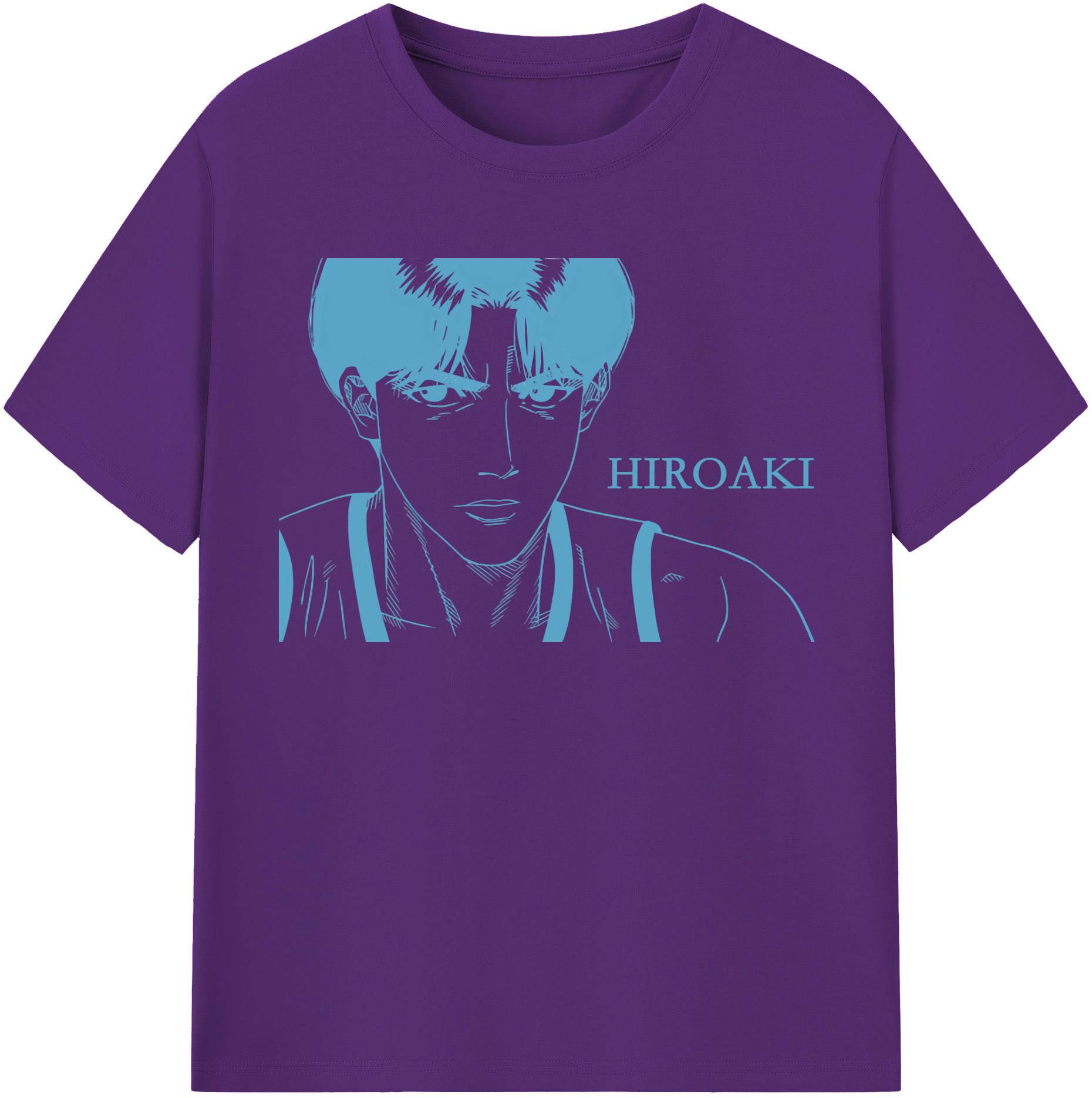 SLAM DUNK／スラムダンク 綿100％半袖Tシャツ（フロントプリント）
