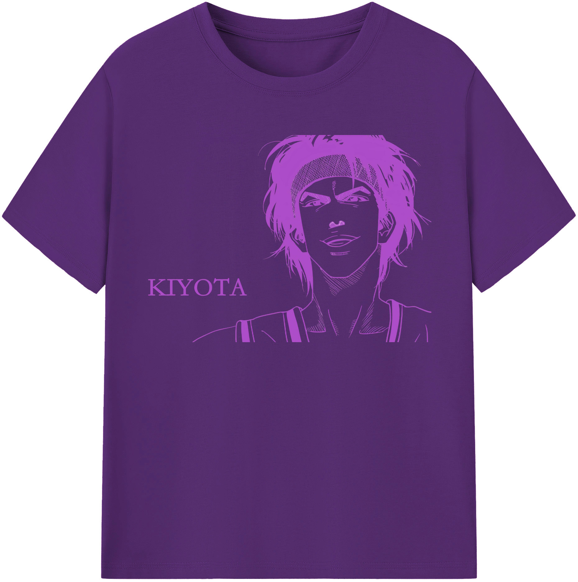SLAM DUNK／スラムダンク 綿100％半袖Tシャツ（フロントプリント）
