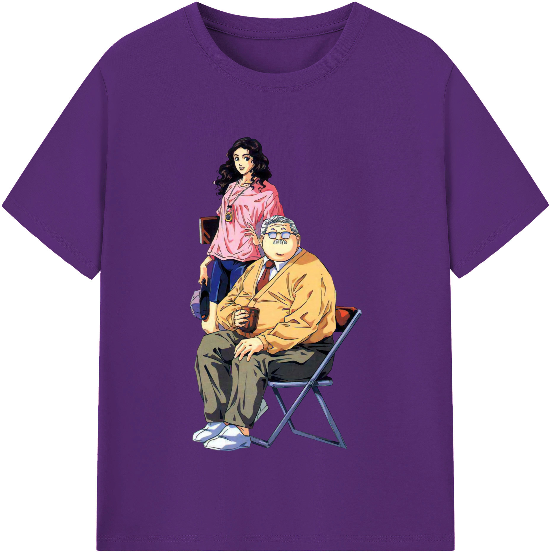SLAM DUNK／スラムダンク 綿100％半袖Tシャツ（フロントプリント）