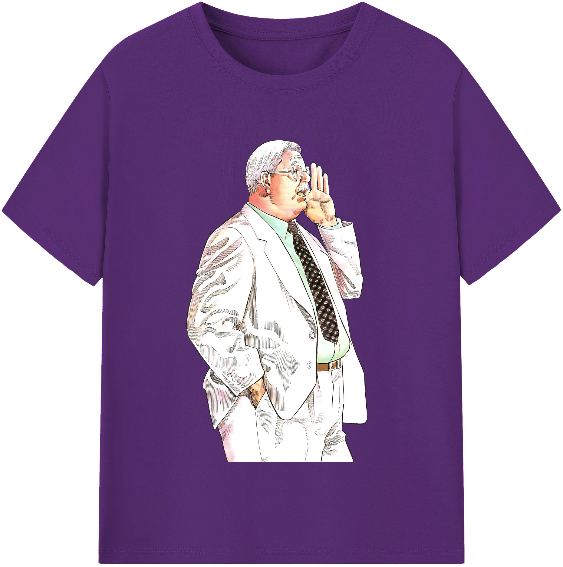 SLAM DUNK／スラムダンク 綿100％半袖Tシャツ（フロントプリント）