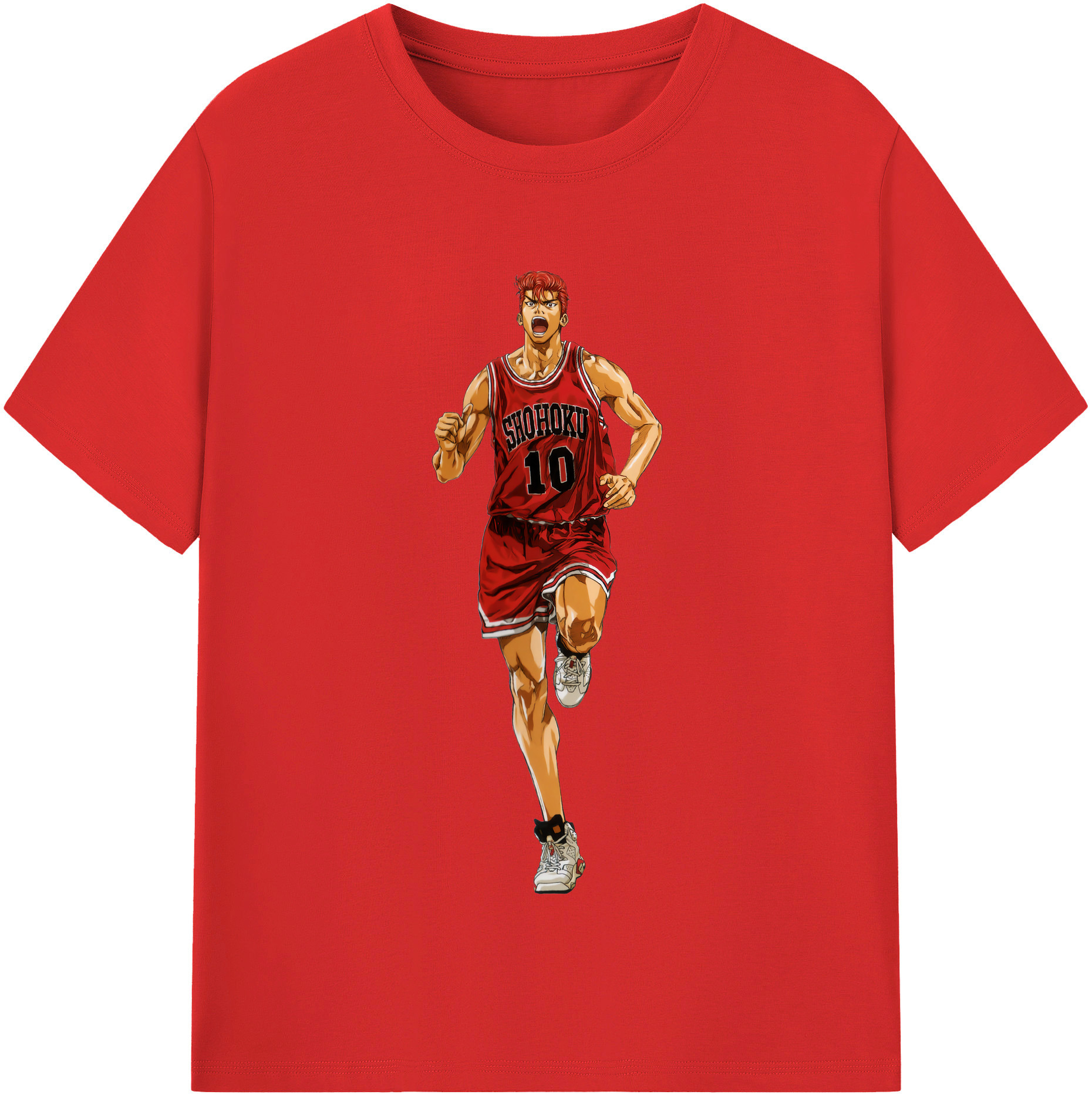 （画像用） SLAM DUNK／スラムダンク 綿100％半袖Tシャツ（フロントプリント）