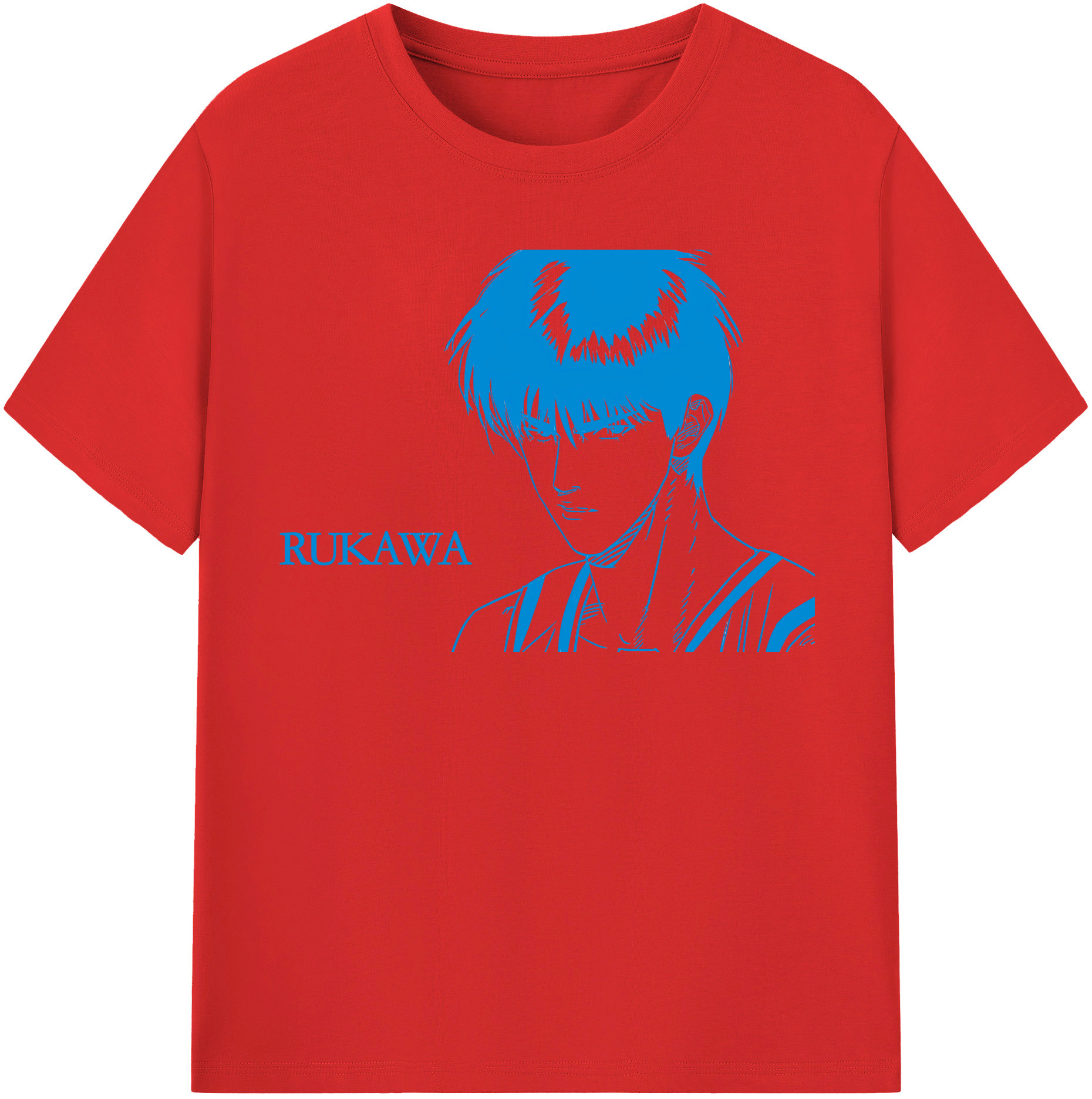 SLAM DUNK／スラムダンク 綿100％半袖Tシャツ（フロントプリント）