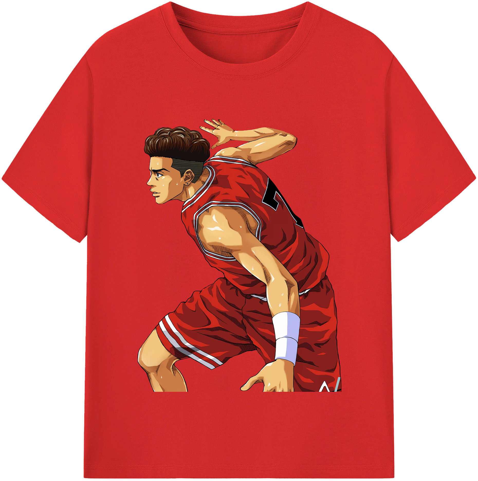（画像用） SLAM DUNK／スラムダンク 綿100％半袖Tシャツ（フロントプリント）